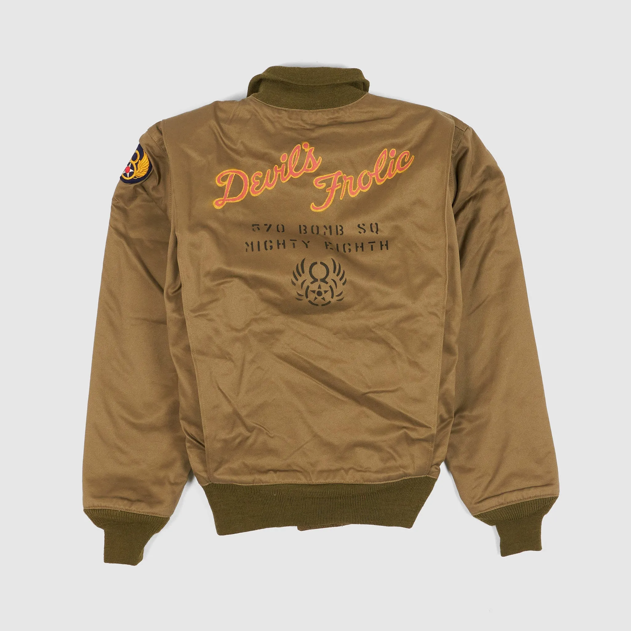 Buzz Rickson's Hand Painted Tanker Jacket Devils Frolic sold by DeeCee style product image thumbnail 2