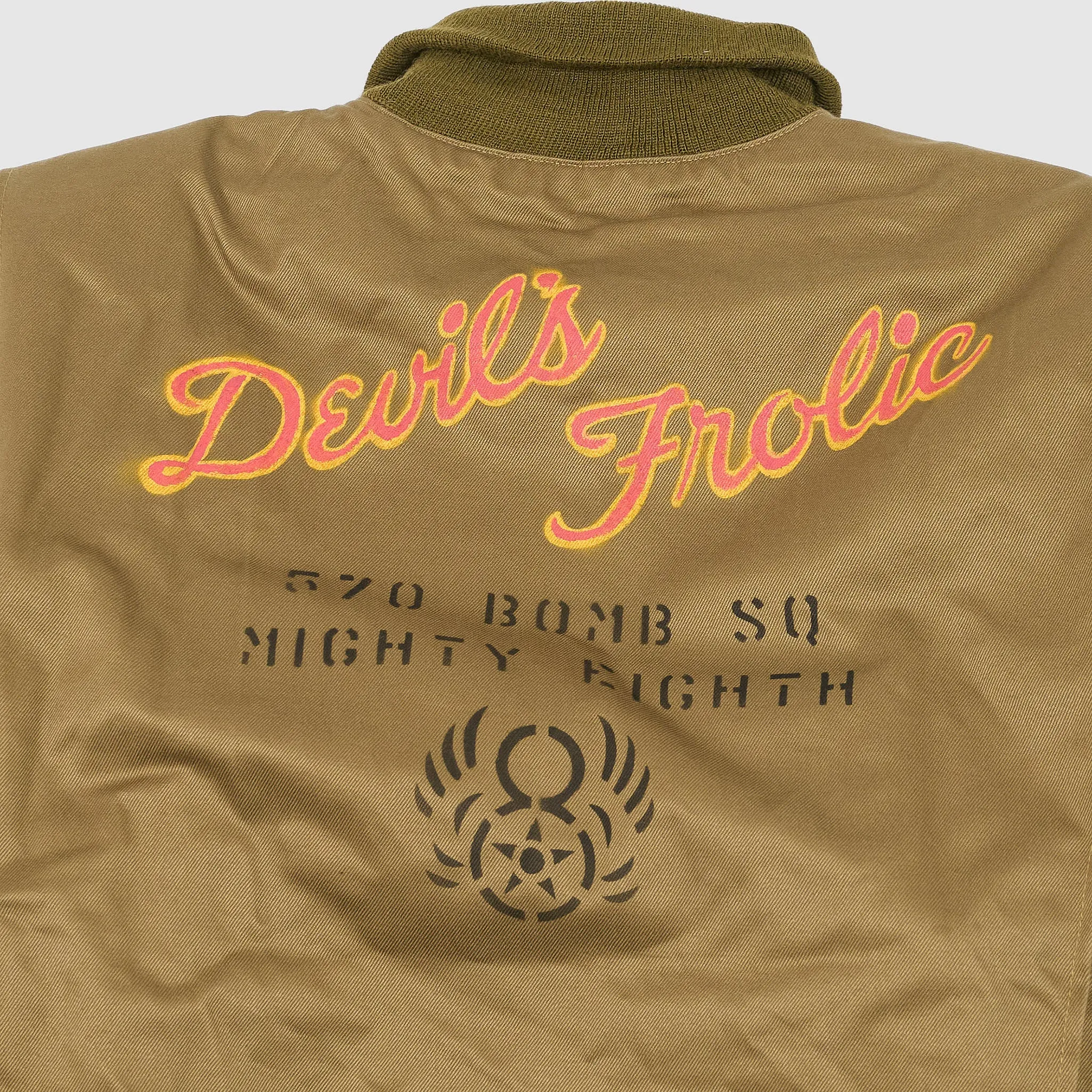 Buzz Rickson's Hand Painted Tanker Jacket Devils Frolic sold by DeeCee style product image thumbnail 4