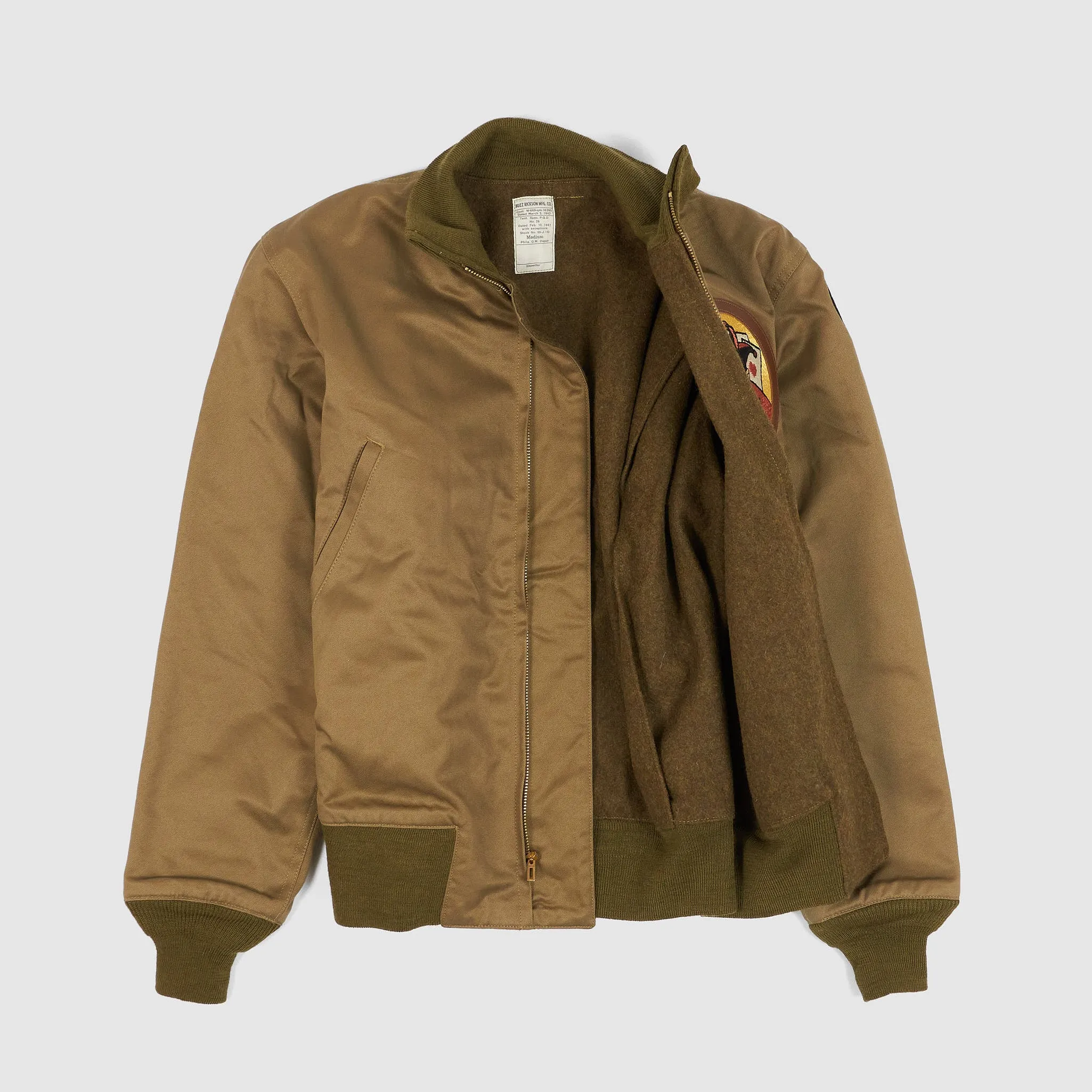 Buzz Rickson's Hand Painted Tanker Jacket Devils Frolic sold by DeeCee style product image thumbnail 3