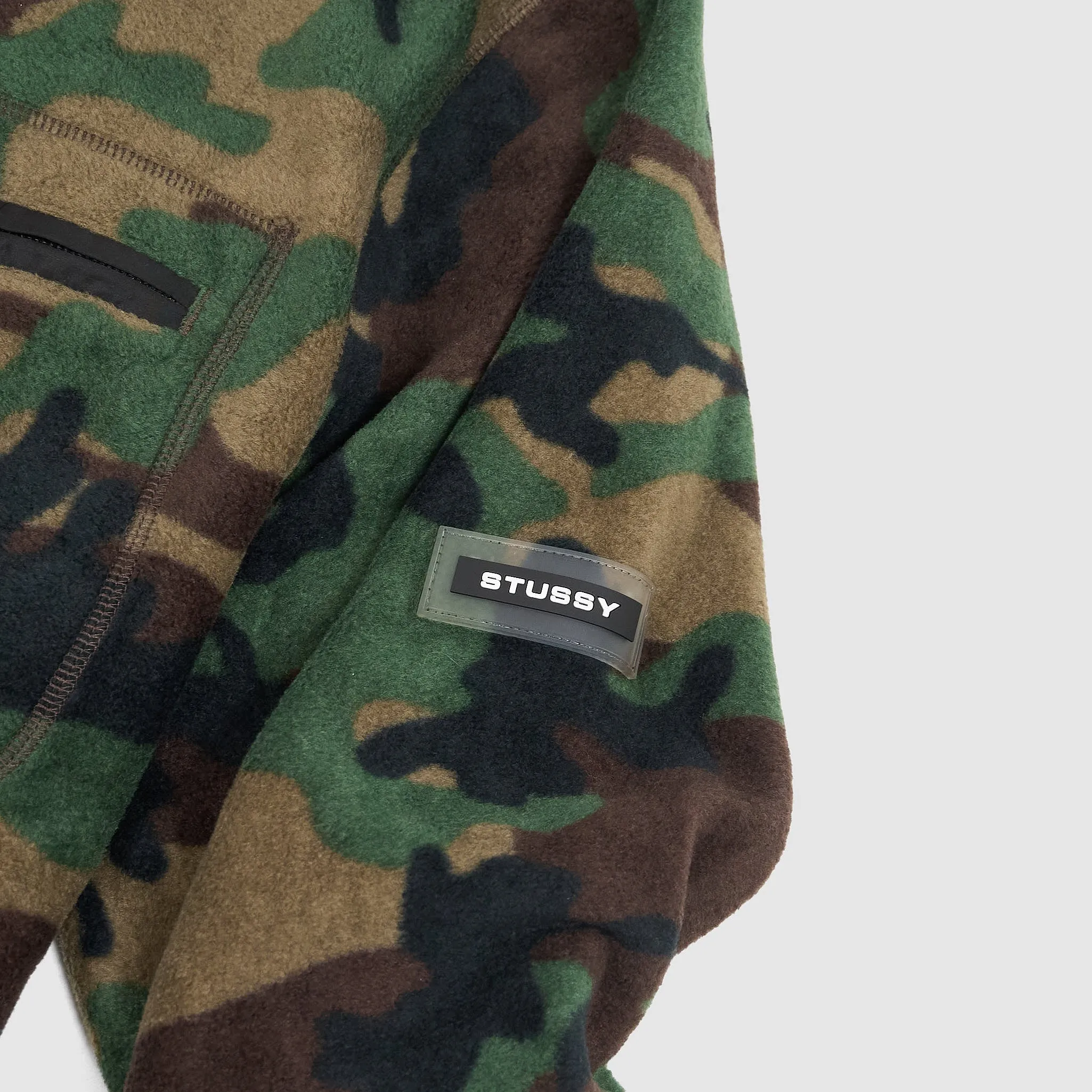 Stüssy Camouflage Zip Up Fleece sold by DeeCee style product image thumbnail 3