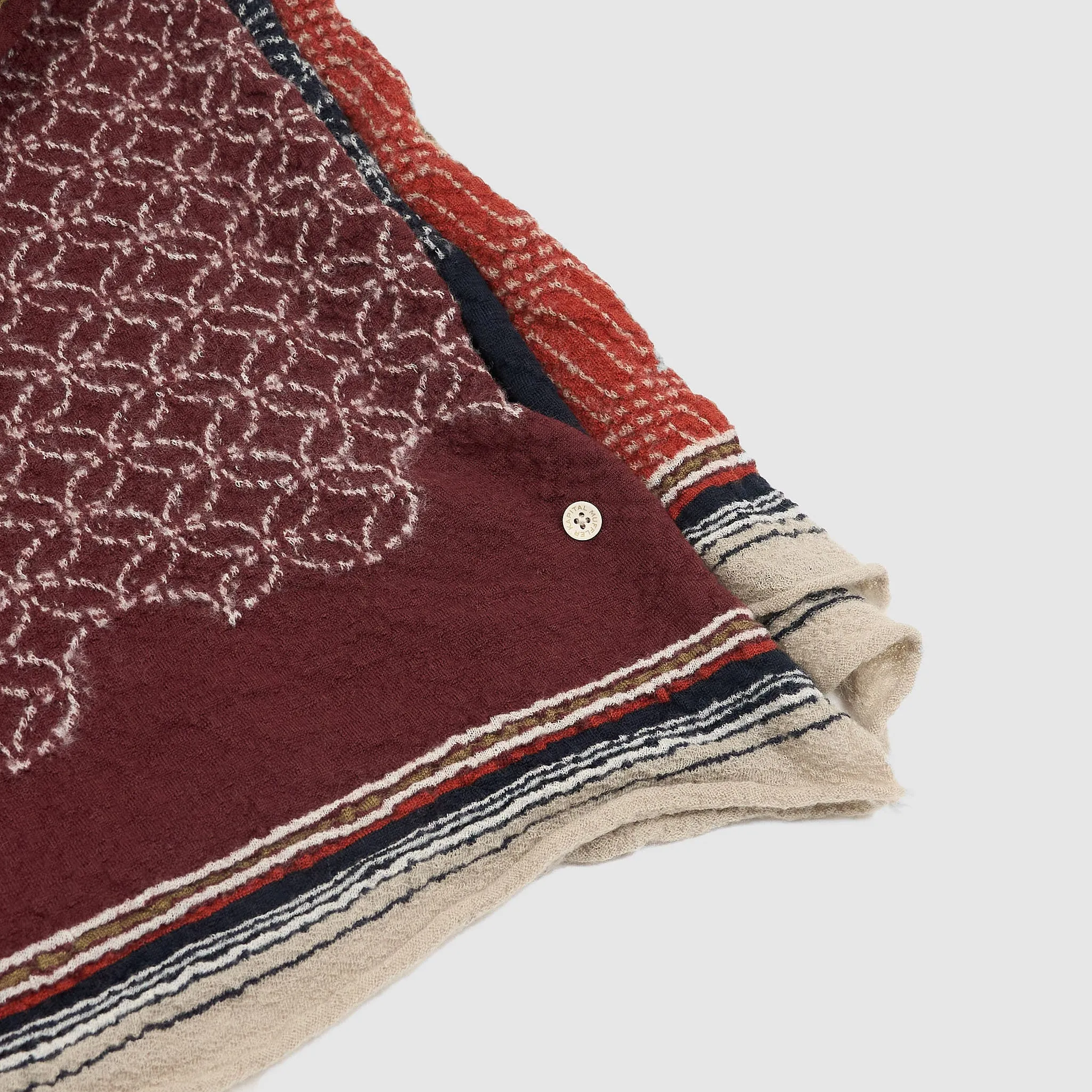 Kapital Compressed Wool Scarf Nazca Lines sold by DeeCee style product image thumbnail 3