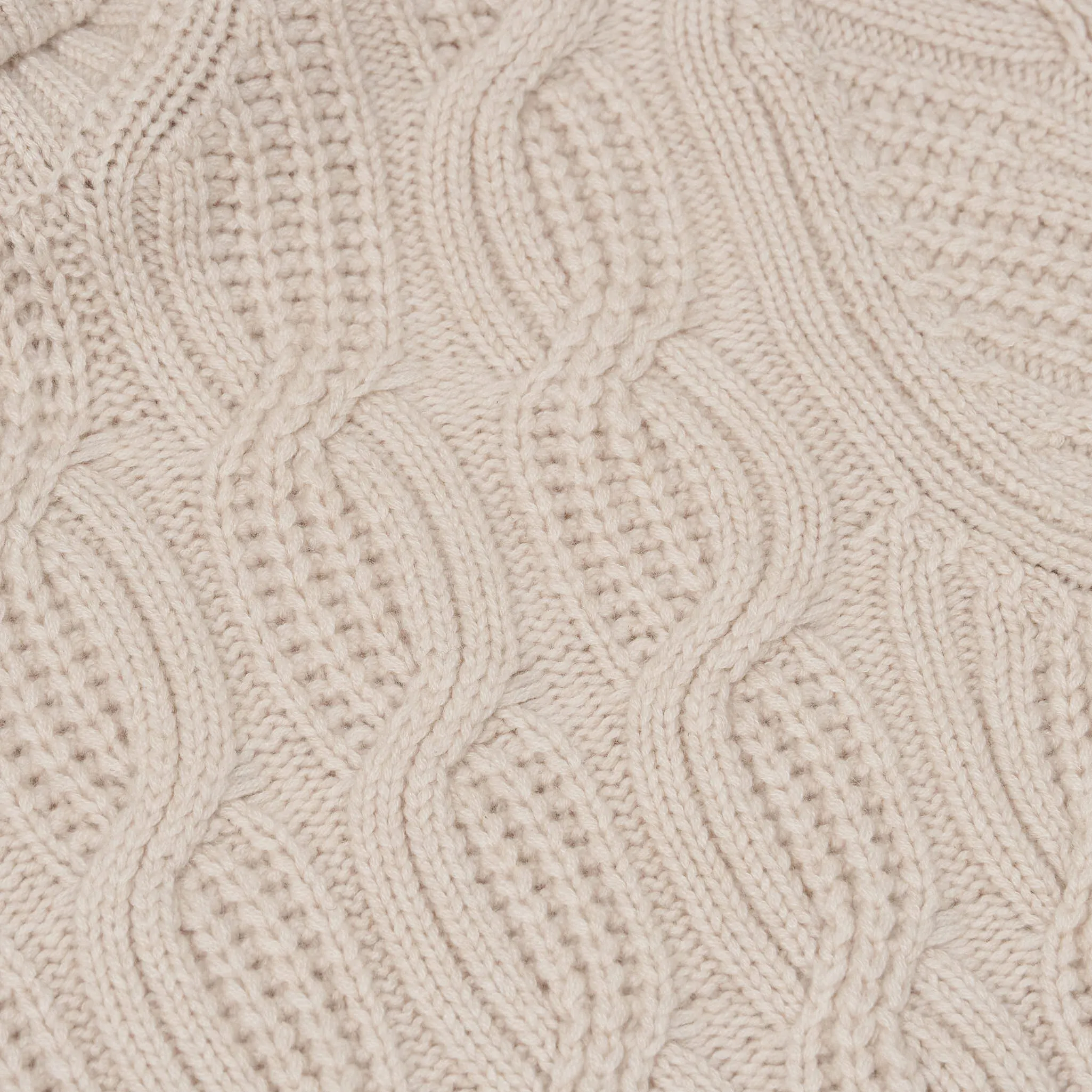 Gran Sasso Roll Neck Cable Knit Pure Cashmere Pullover sold by DeeCee style product image thumbnail 4