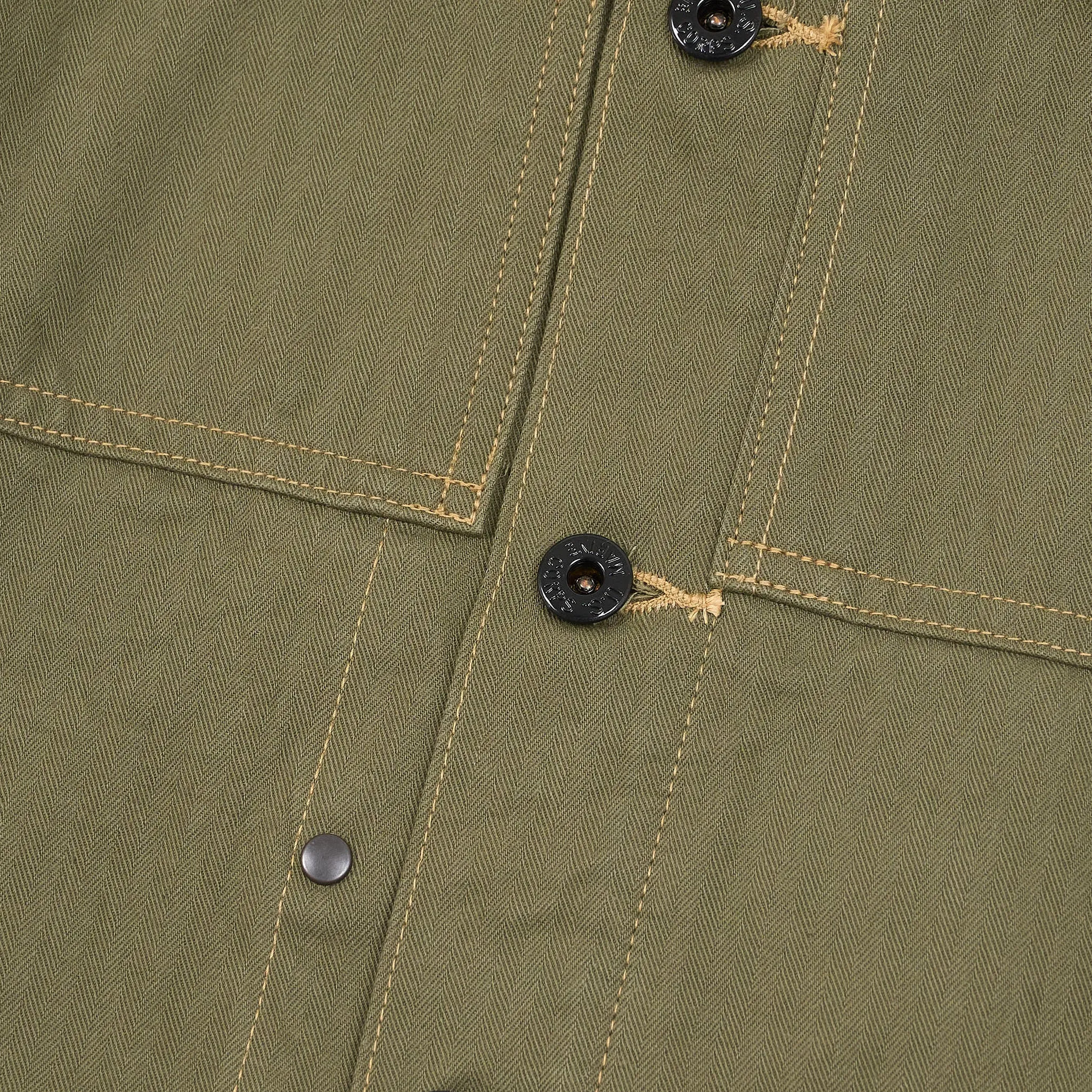 Buzz Rickson`s Herringbone Overshirt USMC sold by DeeCee style product image thumbnail 4