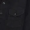 Black Sign Sashiko Navajo Sashiko Overshirt sold by DeeCee style