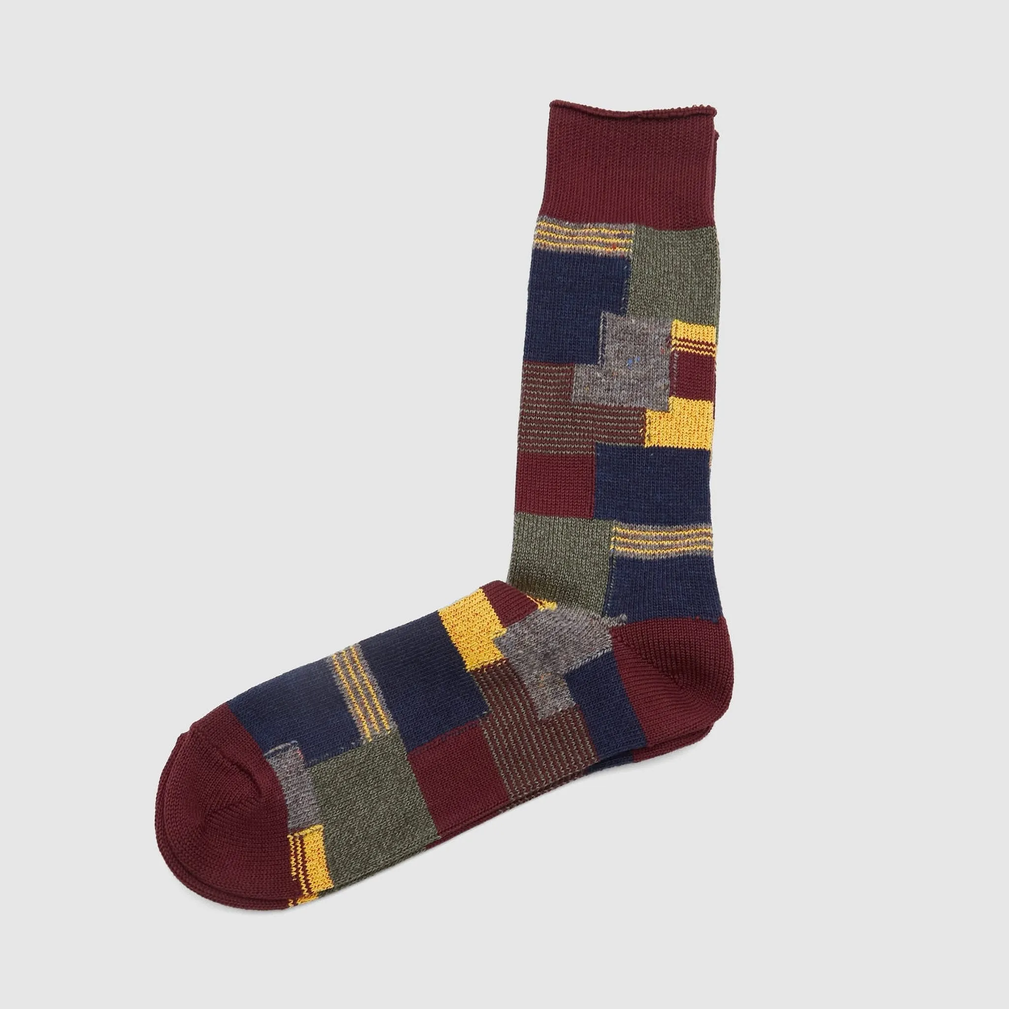 Anonymous Ism Patchwork Crew Socks sold by DeeCee style product image thumbnail 3