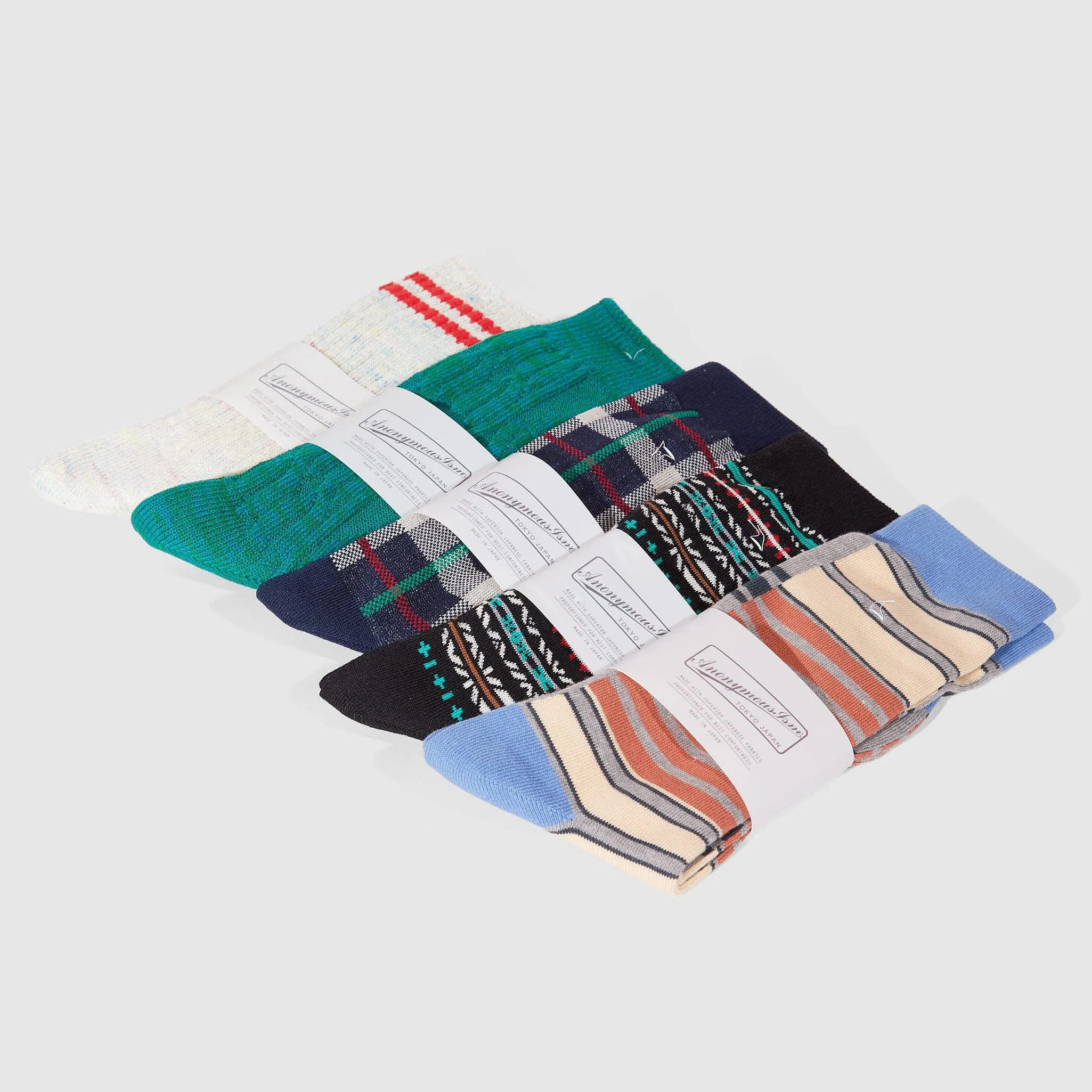 Anonymous Ism Special Christmas Gift Box Five Pairs Of Socks sold by DeeCee style product image thumbnail 3