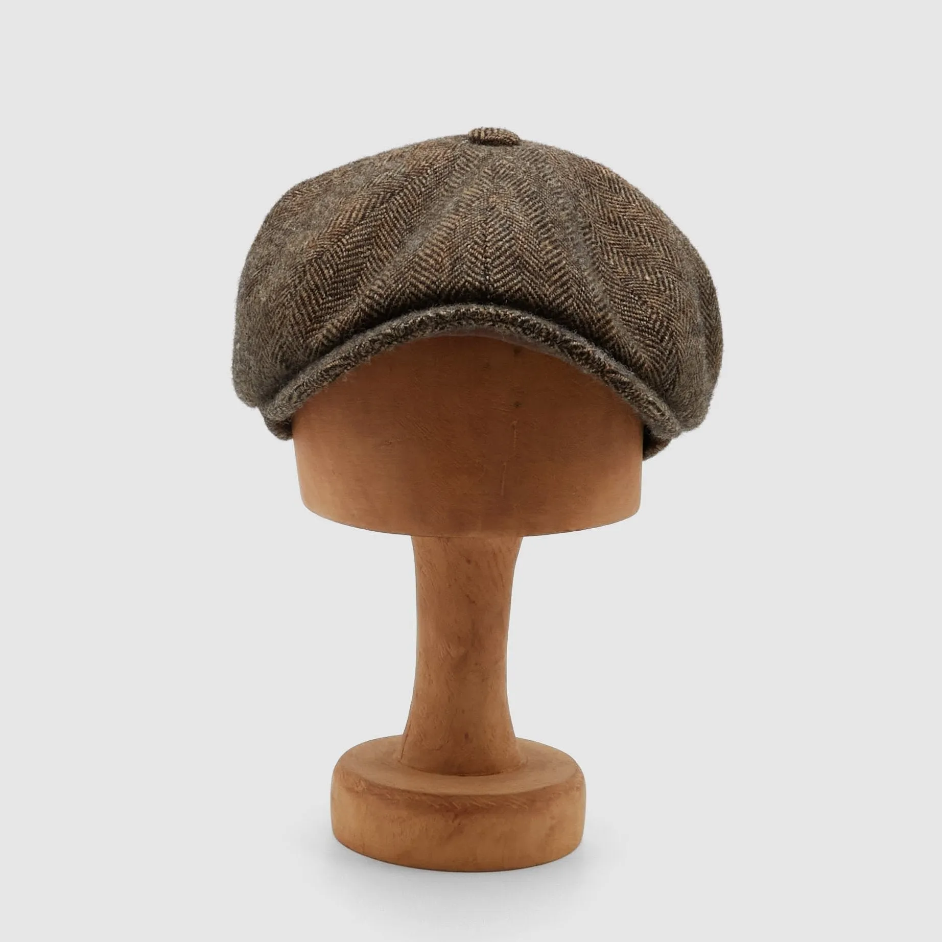 Stetson Herringbone Wool News Boy Hat sold by DeeCee style product image thumbnail 2