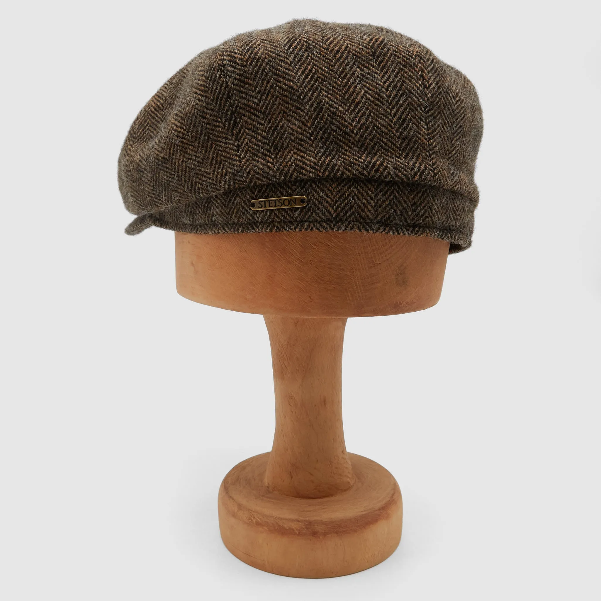 Stetson Herringbone Wool News Boy Hat sold by DeeCee style product image thumbnail 3