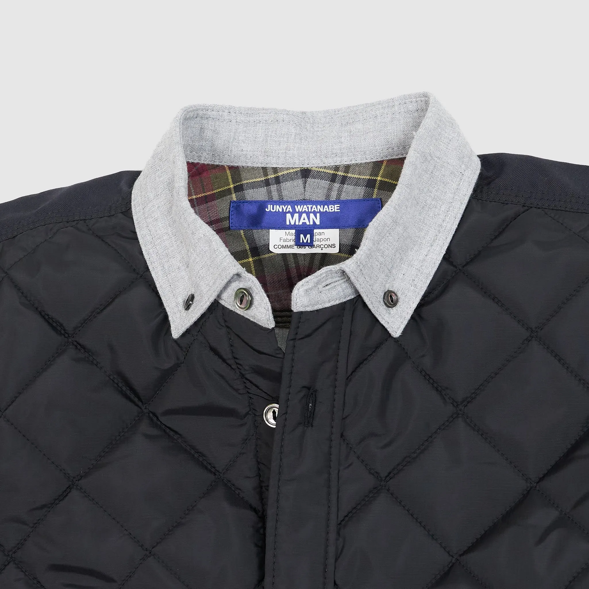 Junya Watanabe MAN Front Quilted Overshirt sold by DeeCee style product image thumbnail 4