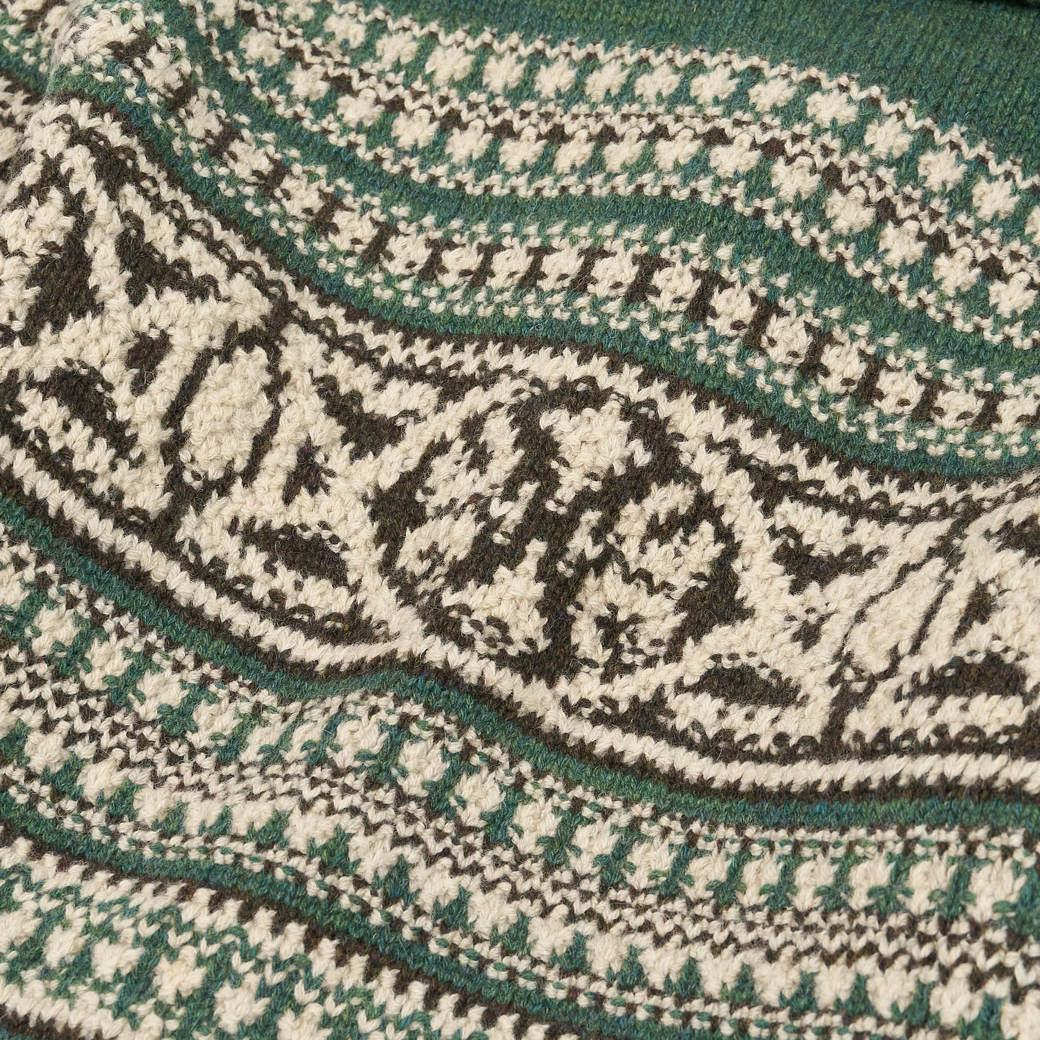 Double RL Genderless Knitted Full Zip Shawl Cardigan sold by DeeCee style product image thumbnail 3