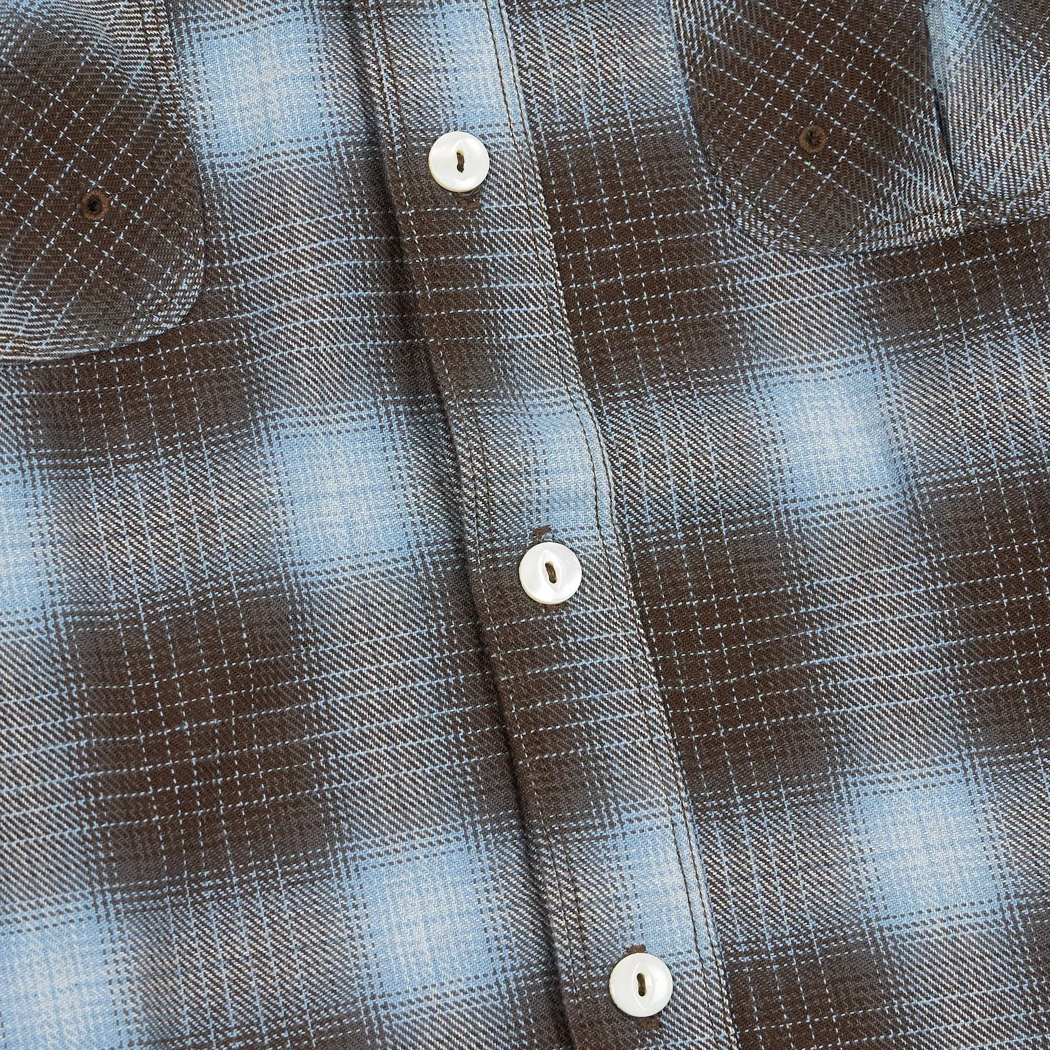 Freenote Blue Plaid Shirt sold by DeeCee style product image thumbnail 3