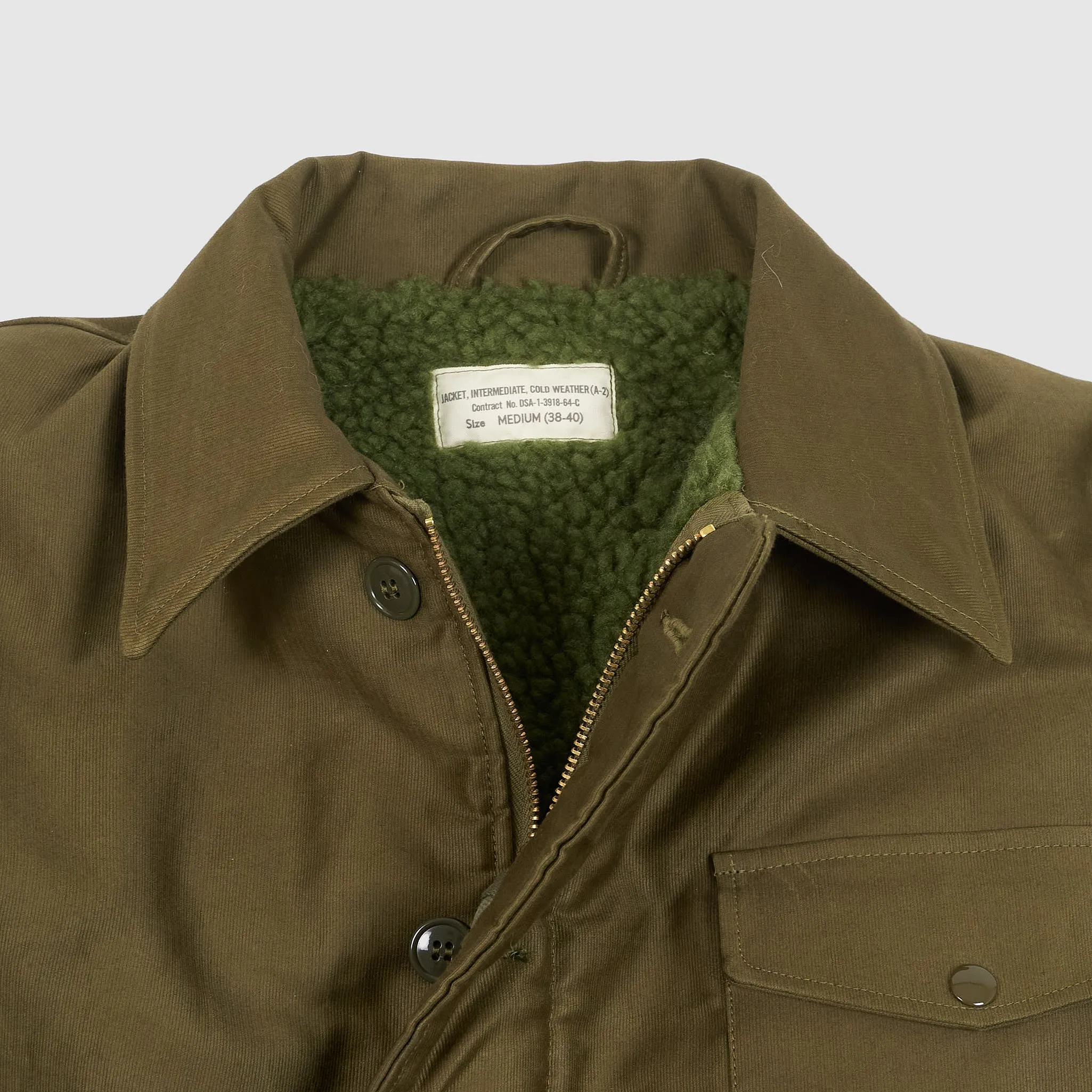 Buzz Rickson's A-2 Jungle Cloth Deck Jacket sold by DeeCee style product image thumbnail 3