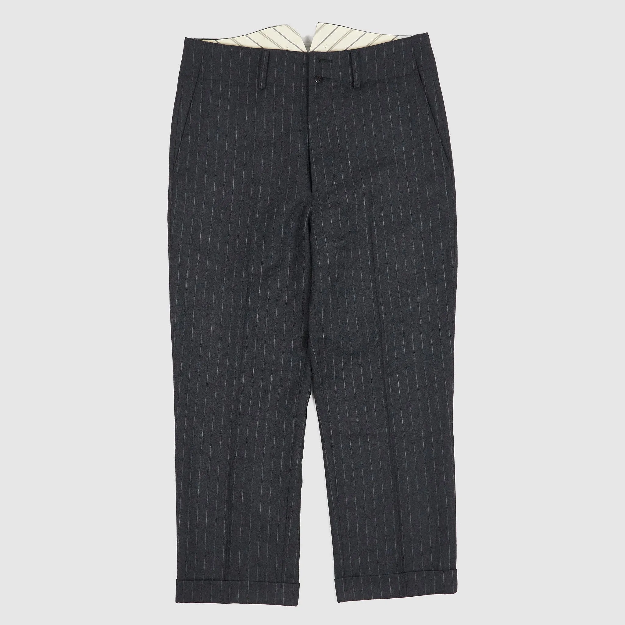 Junya Watanabe MAN Pin Stripe Elegant Trousers sold by DeeCee style