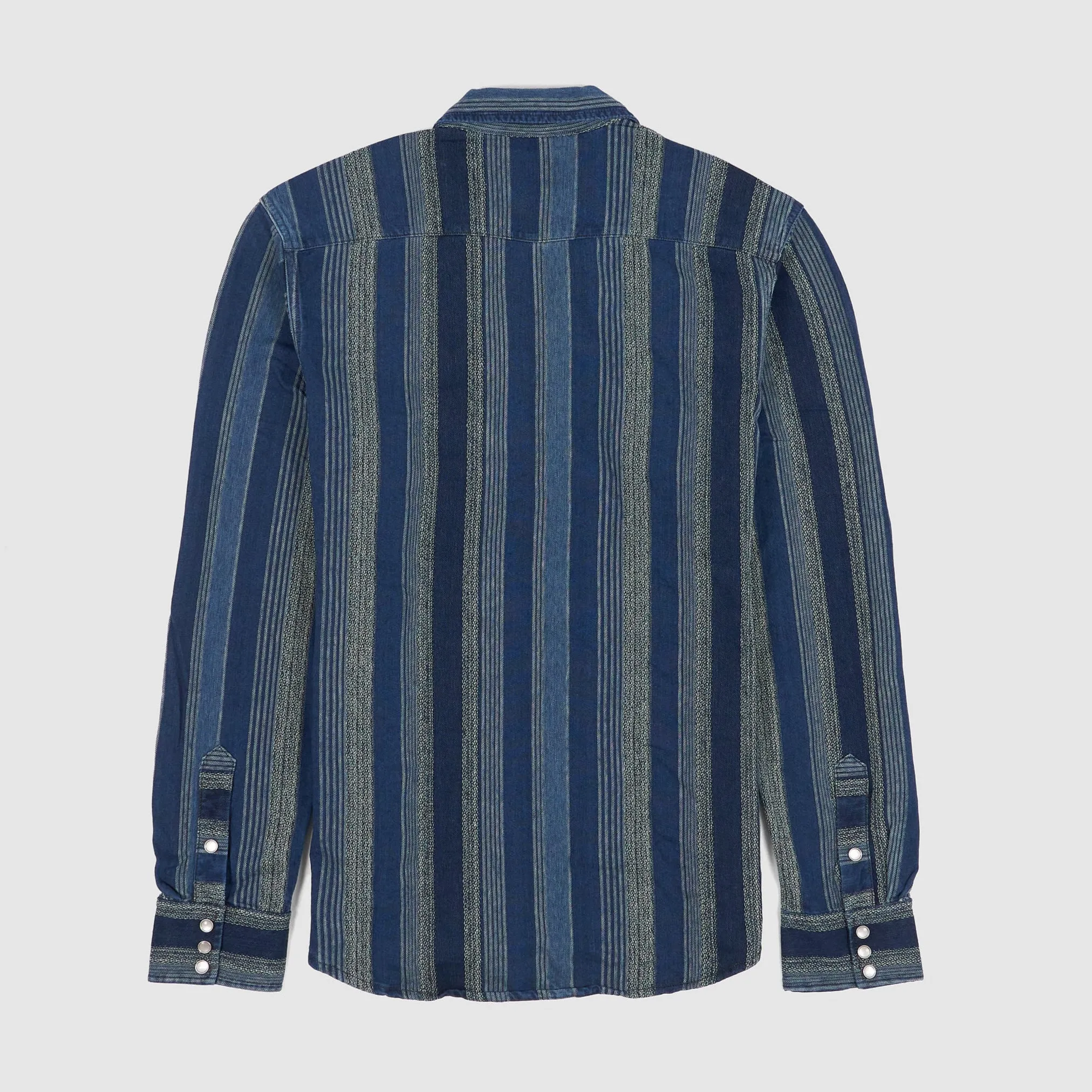 Double RL Woven Striped Over Shirt sold by DeeCee style product image thumbnail 2