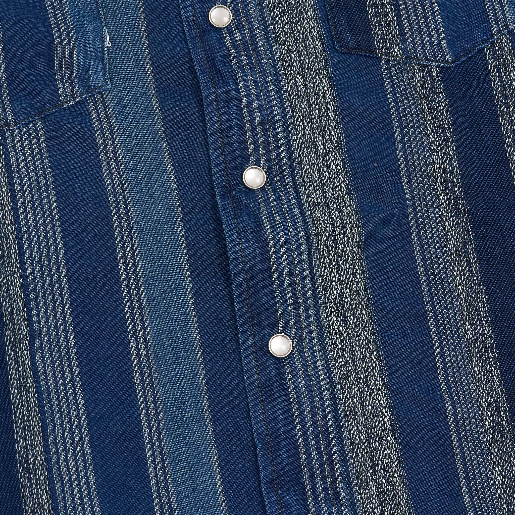 Double RL Woven Striped Over Shirt sold by DeeCee style product image thumbnail 4