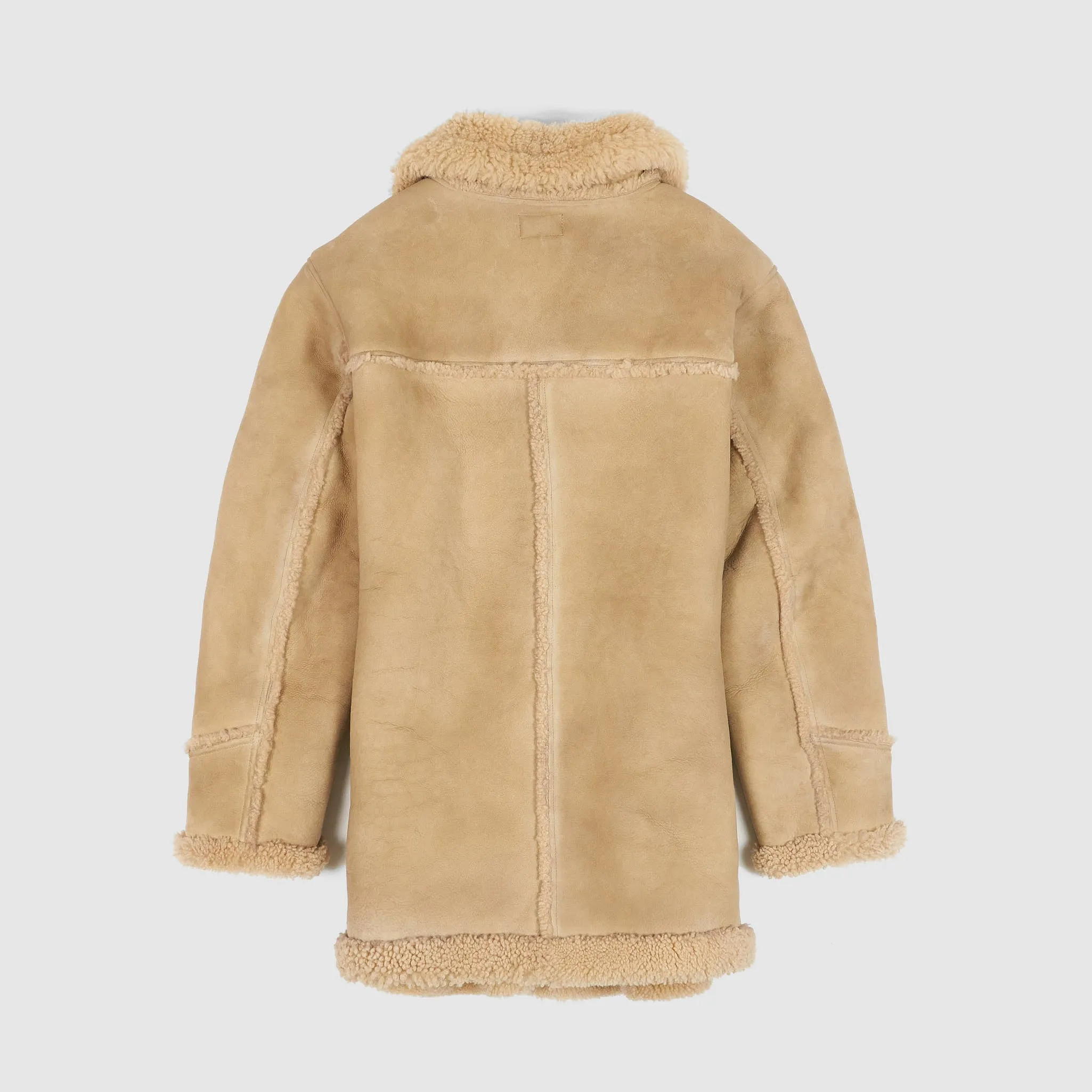 Double RL Mid -Length Shearling Coat sold by DeeCee style product image thumbnail 4