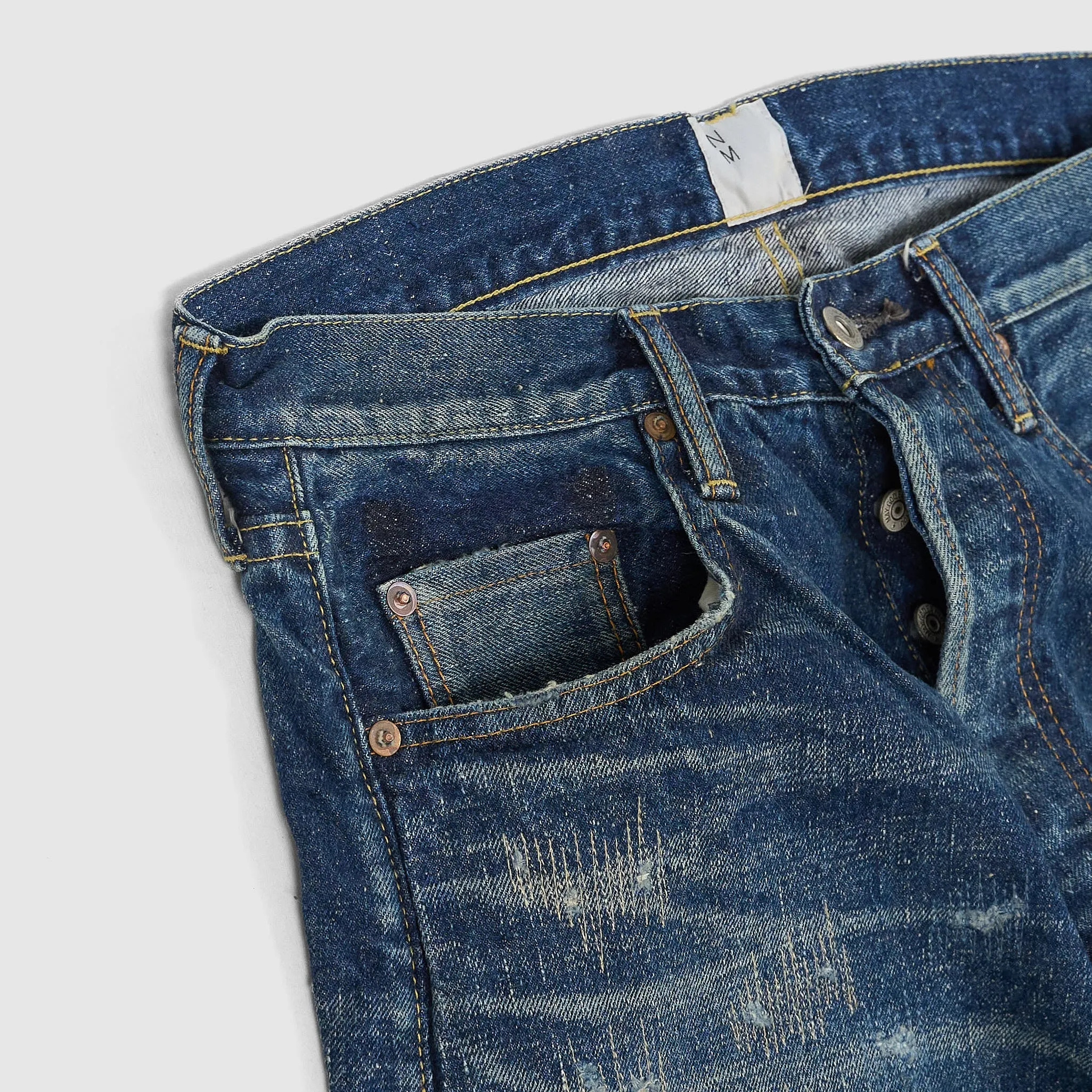 Junya Watanabe MAN x New Manual Repaired 5 Pocket Jeans sold by DeeCee style product image thumbnail 5
