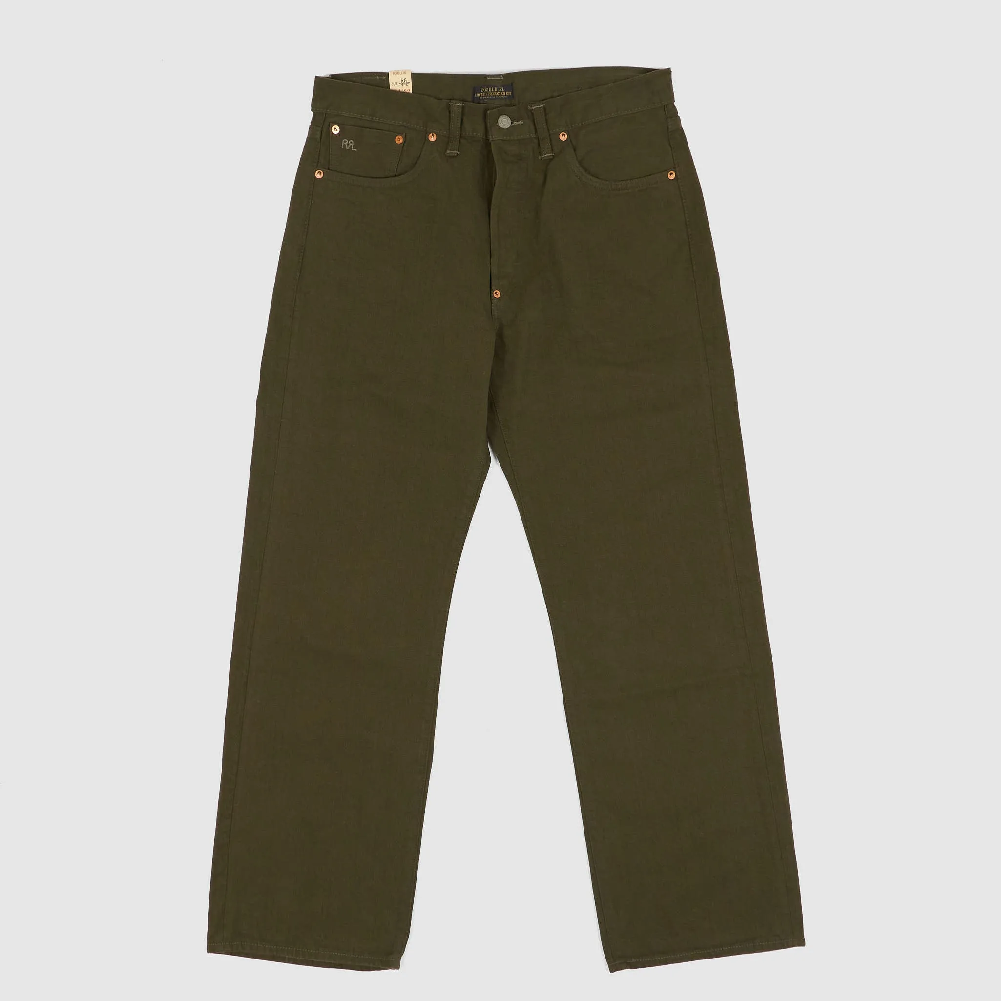 Double RL 5-Pocket 1938 Buckleback Straight Leg Limited Edition Denim Jeans sold by DeeCee style