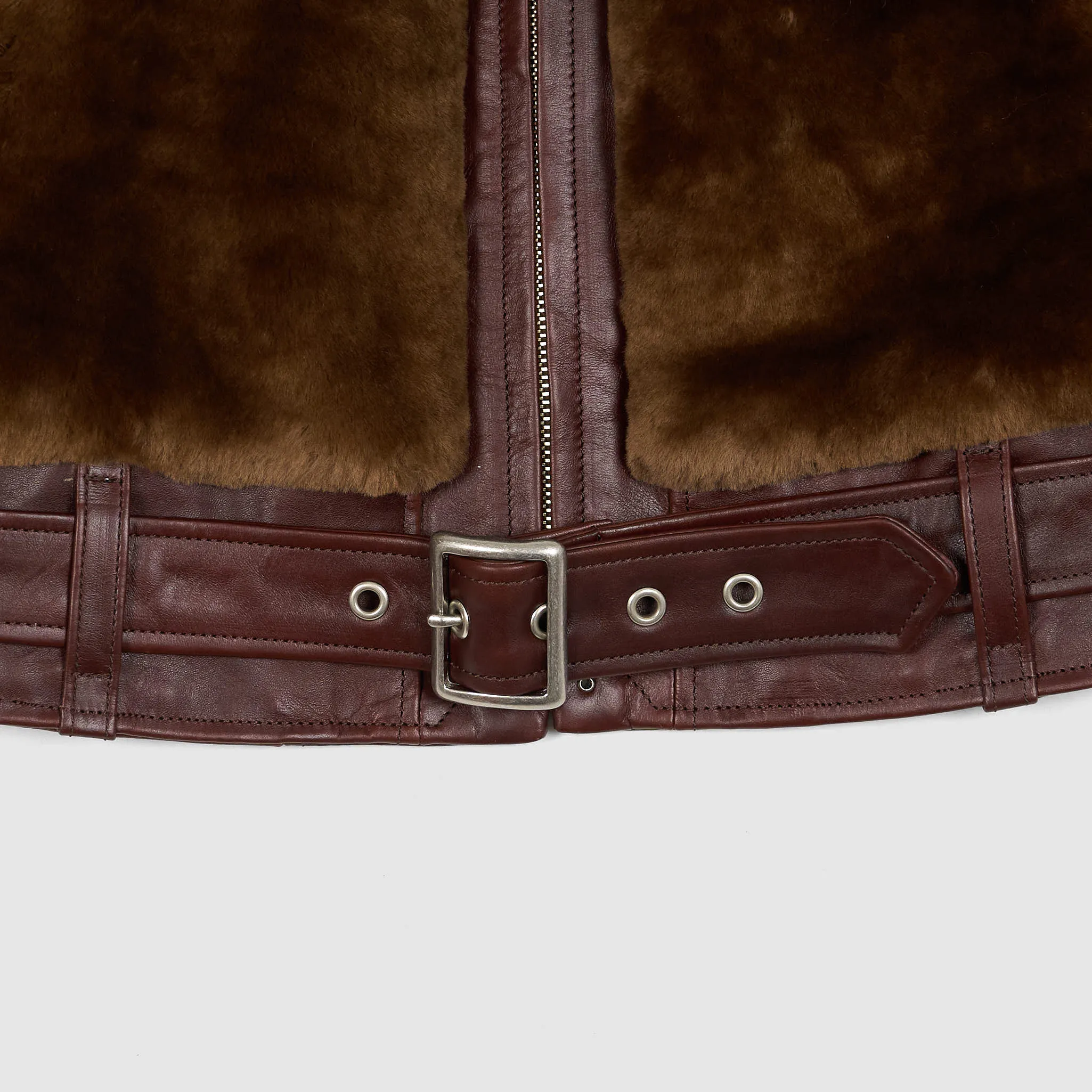 Double Helix Chief Leather Grizzly Jacket sold by DeeCee style product image thumbnail 5