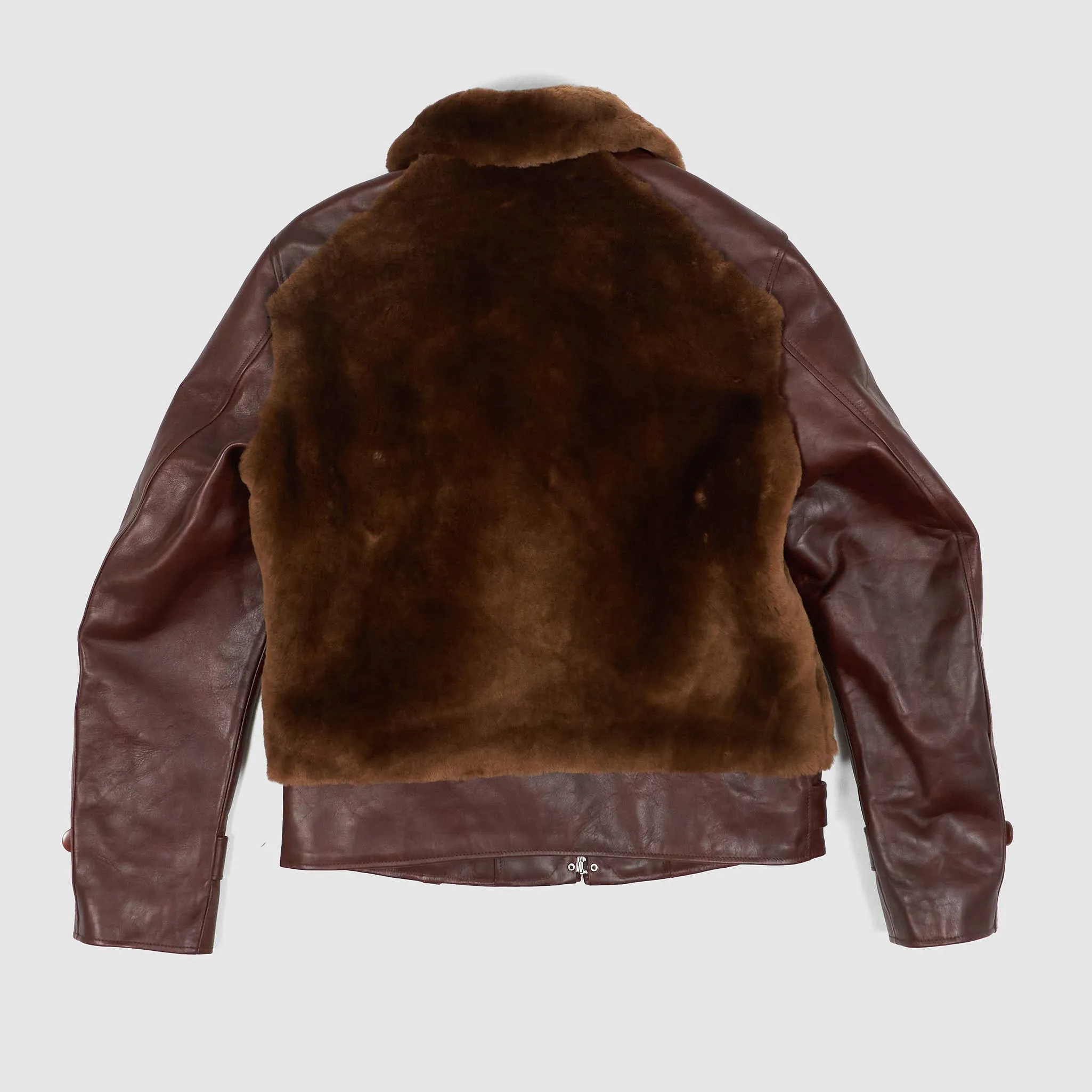 Double Helix Chief Leather Grizzly Jacket sold by DeeCee style product image thumbnail 3