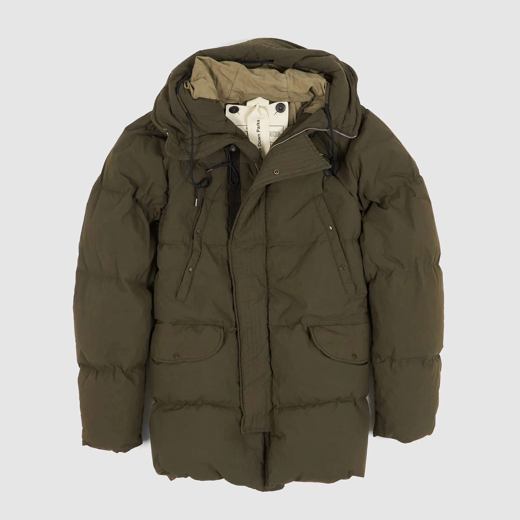 Ten c Deck Down Parka sold by DeeCee style