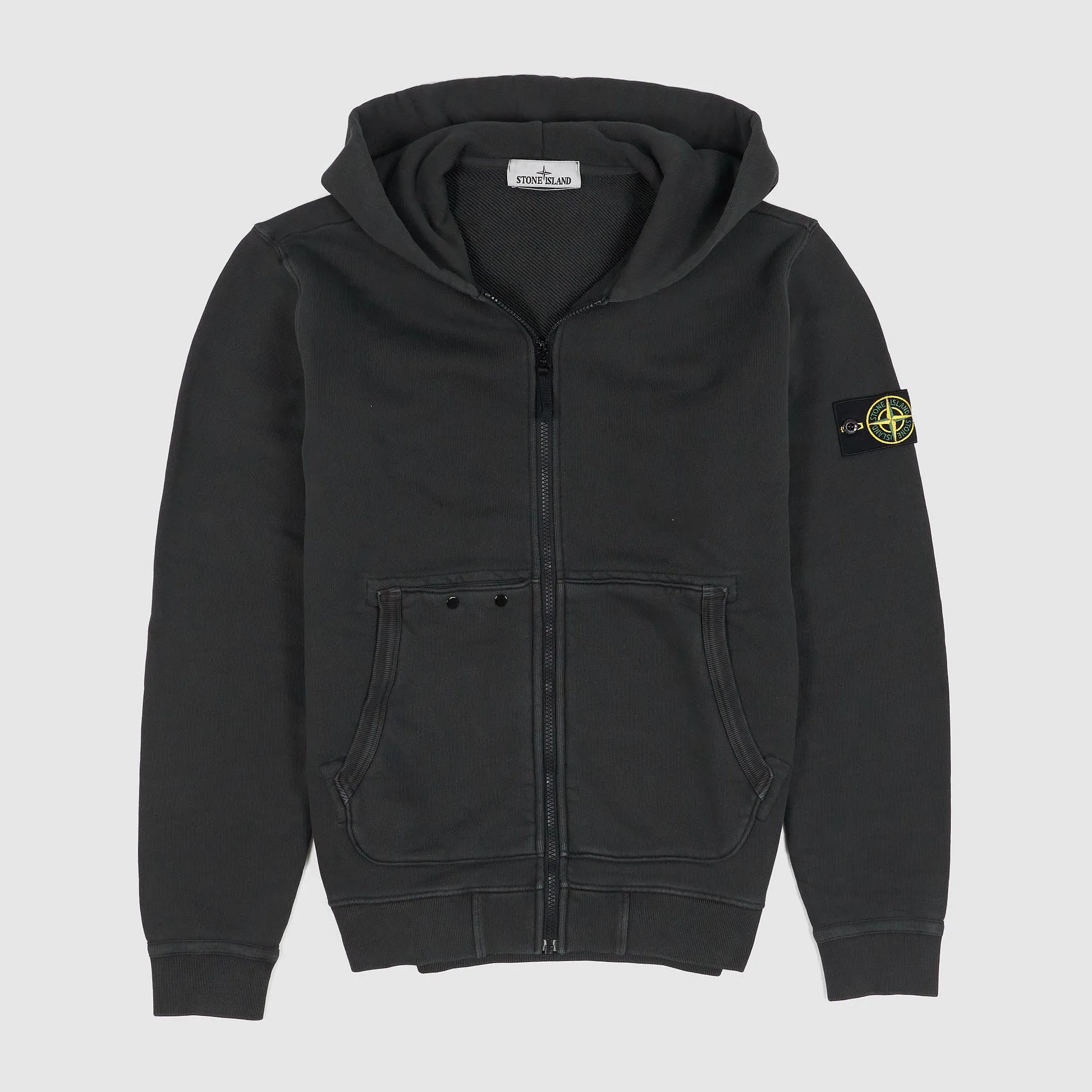 Stone Island Full Zip Hooded Pullover sold by DeeCee style