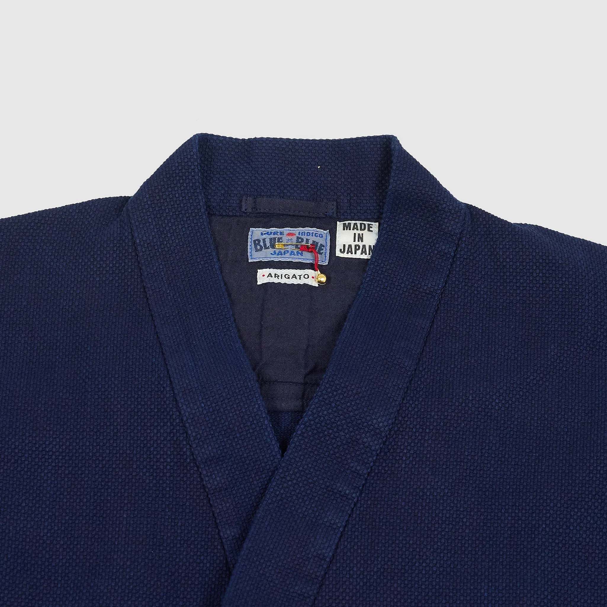 Blue Blue Japan Sashiko Farmers Haori Jacket sold by DeeCee style product image thumbnail 4