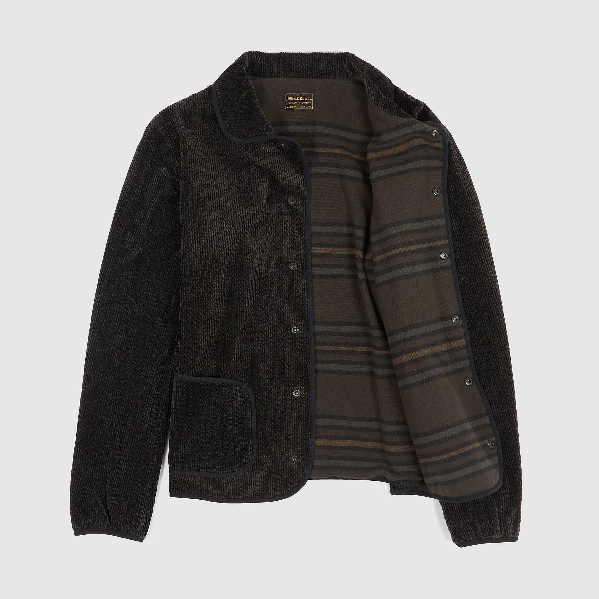 Double RL Corduroy Trucker Cardigan Jacket sold by DeeCee style product image thumbnail 2
