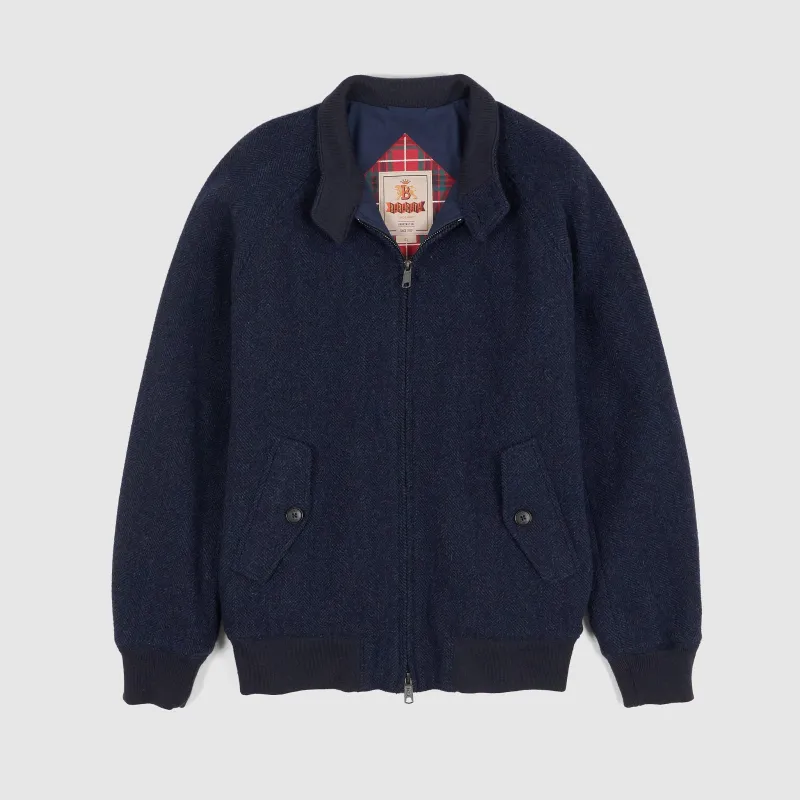 Baracuta G9 Wool Herringbone Jacket sold by DeeCee style