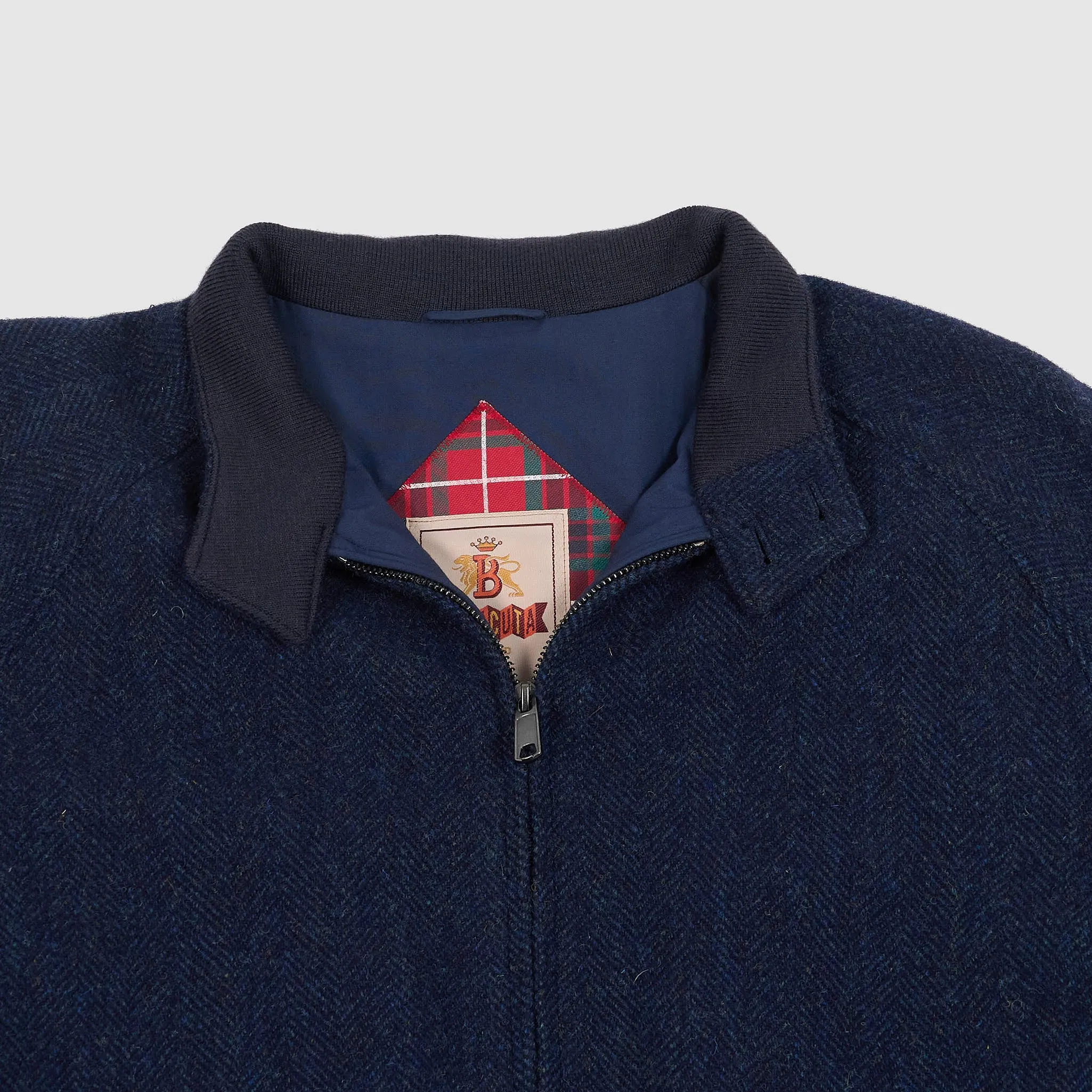 Baracuta G9 Wool Herringbone Jacket sold by DeeCee style product image thumbnail 4