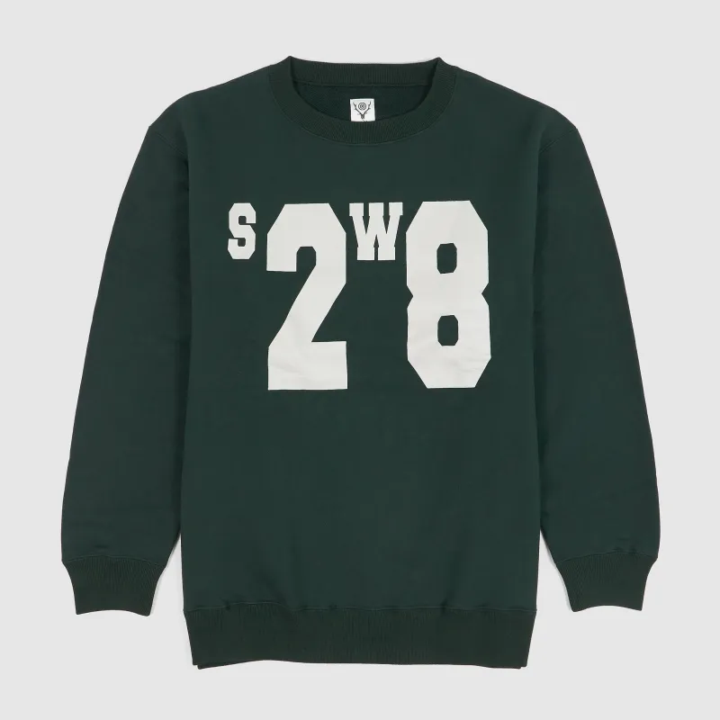 South2 West8 Big Logo Crew Neck Sweater sold by DeeCee style