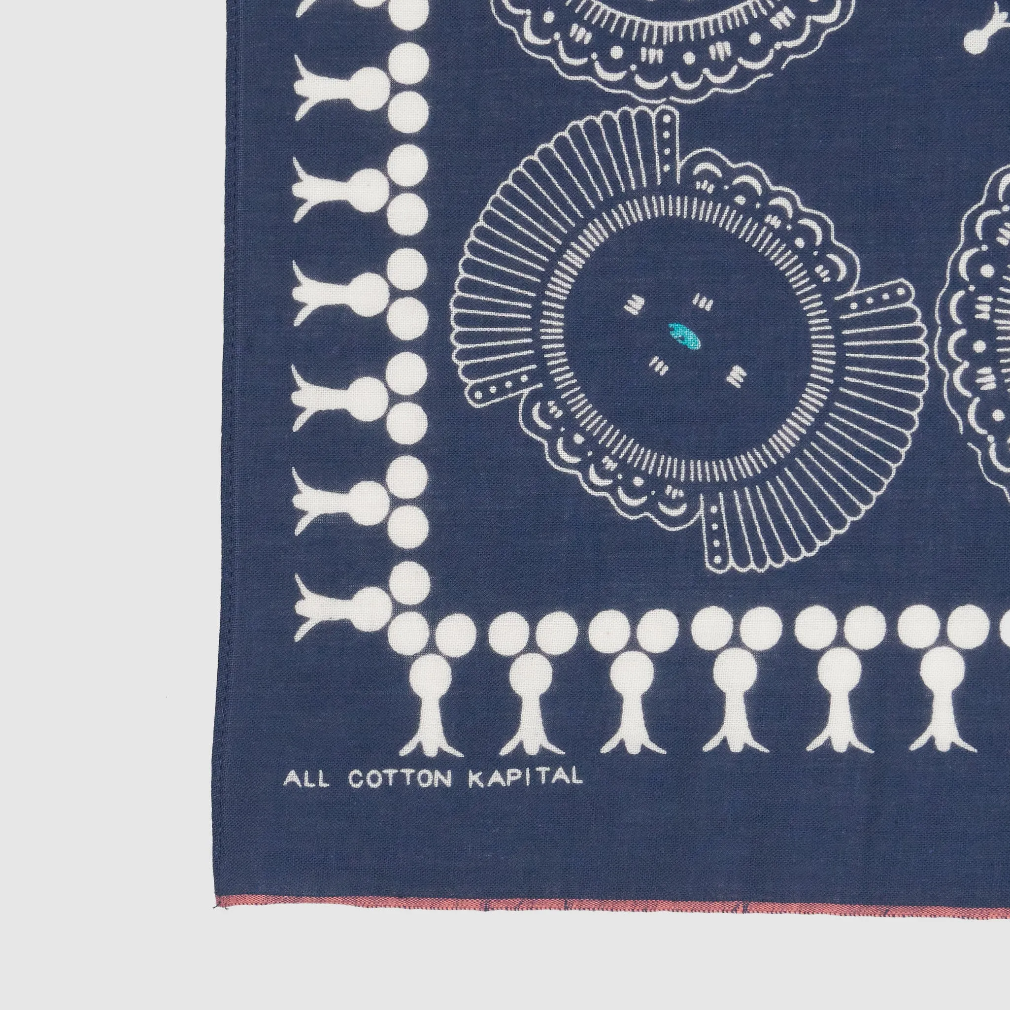 Kapital Navy Conchos Bandana sold by DeeCee style product image thumbnail 3