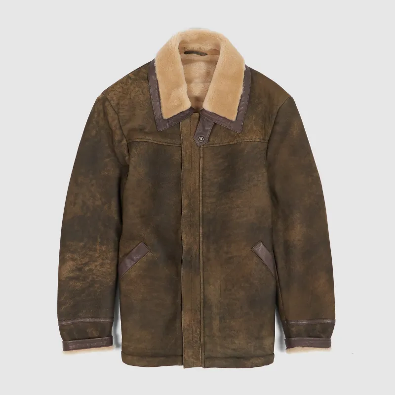 Meindl Breckenridge Shearling Leather Jacket sold by DeeCee style