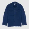 Blue Blue Japan Kasezome Sashiko Fatigue Overshirt Jacket sold by DeeCee style