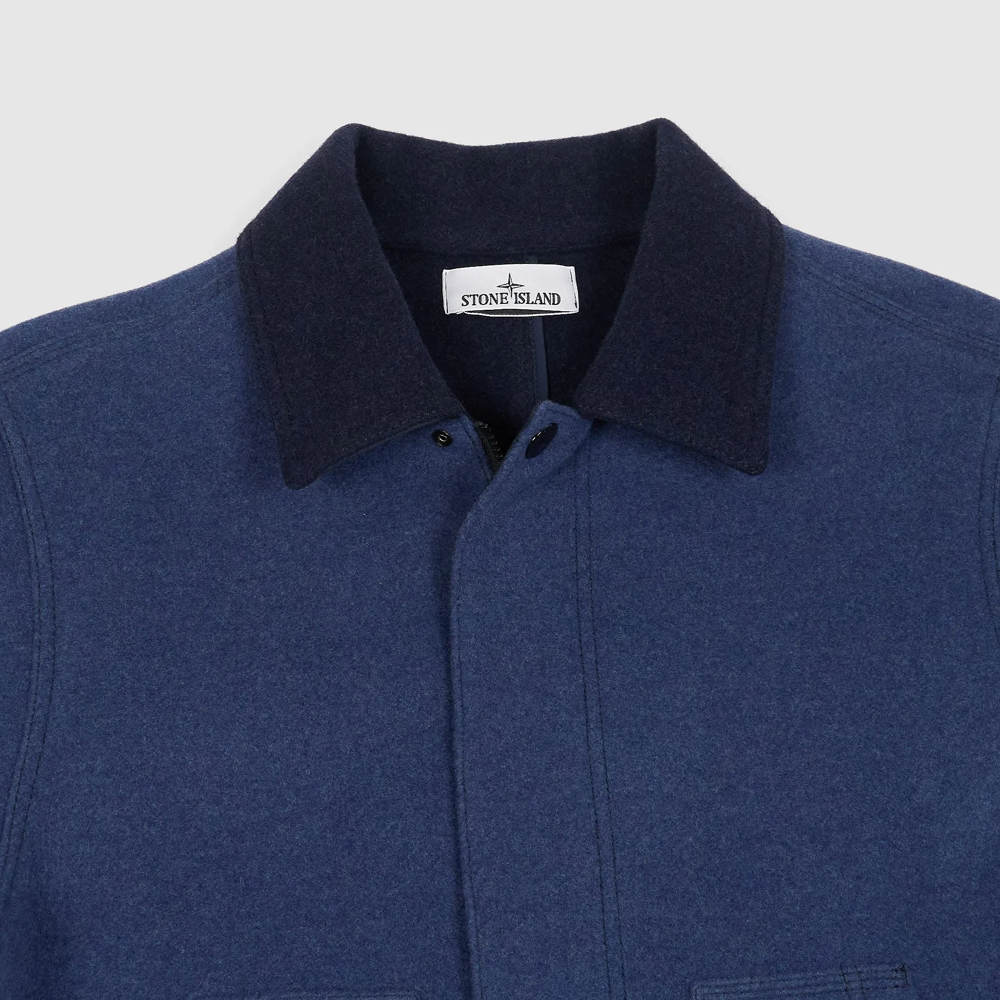 Stone Island Full Zip Wool Workwear Jacket sold by DeeCee style product image thumbnail 4