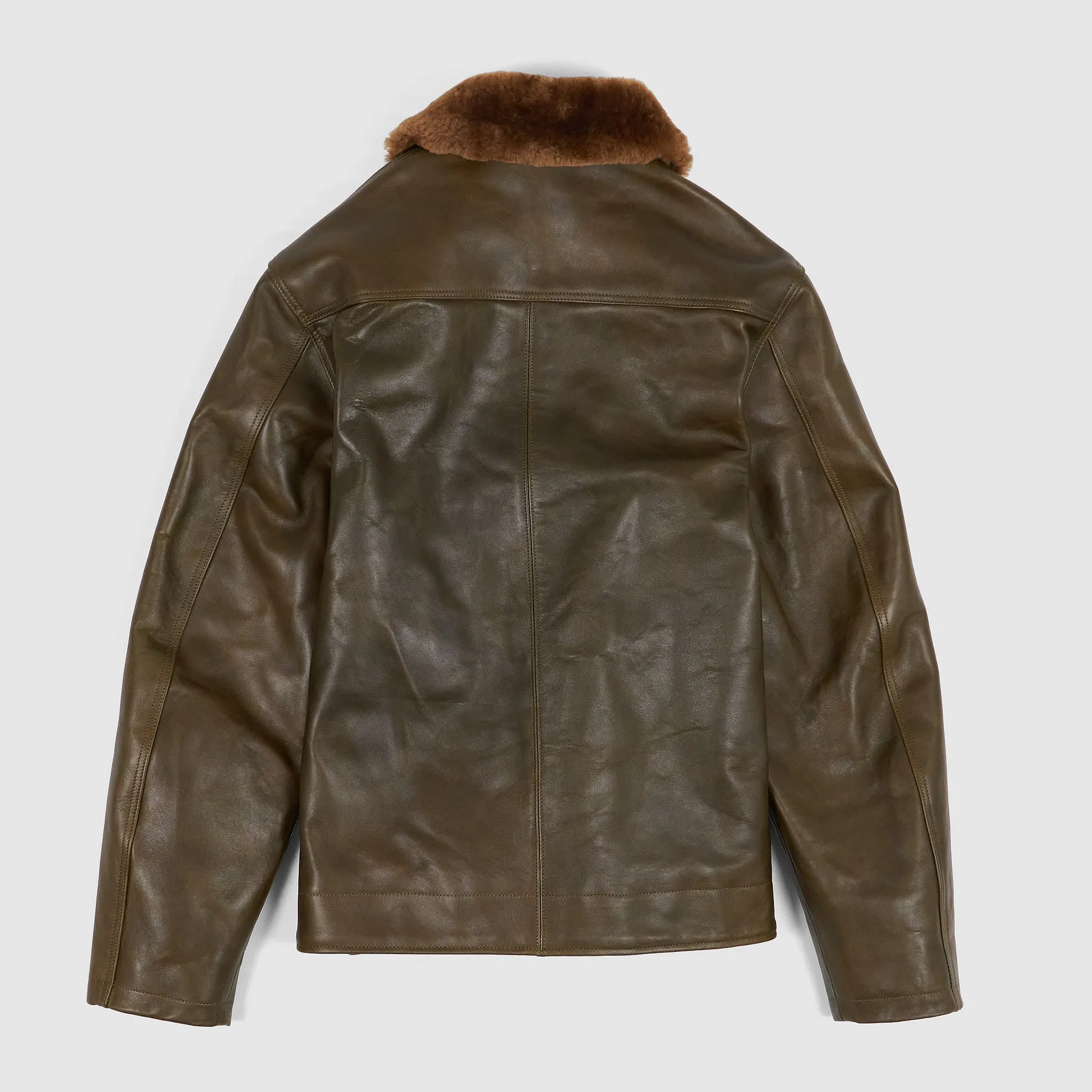 Double Helix Type N1 Leather Deck Jacket sold by DeeCee style product image thumbnail 3