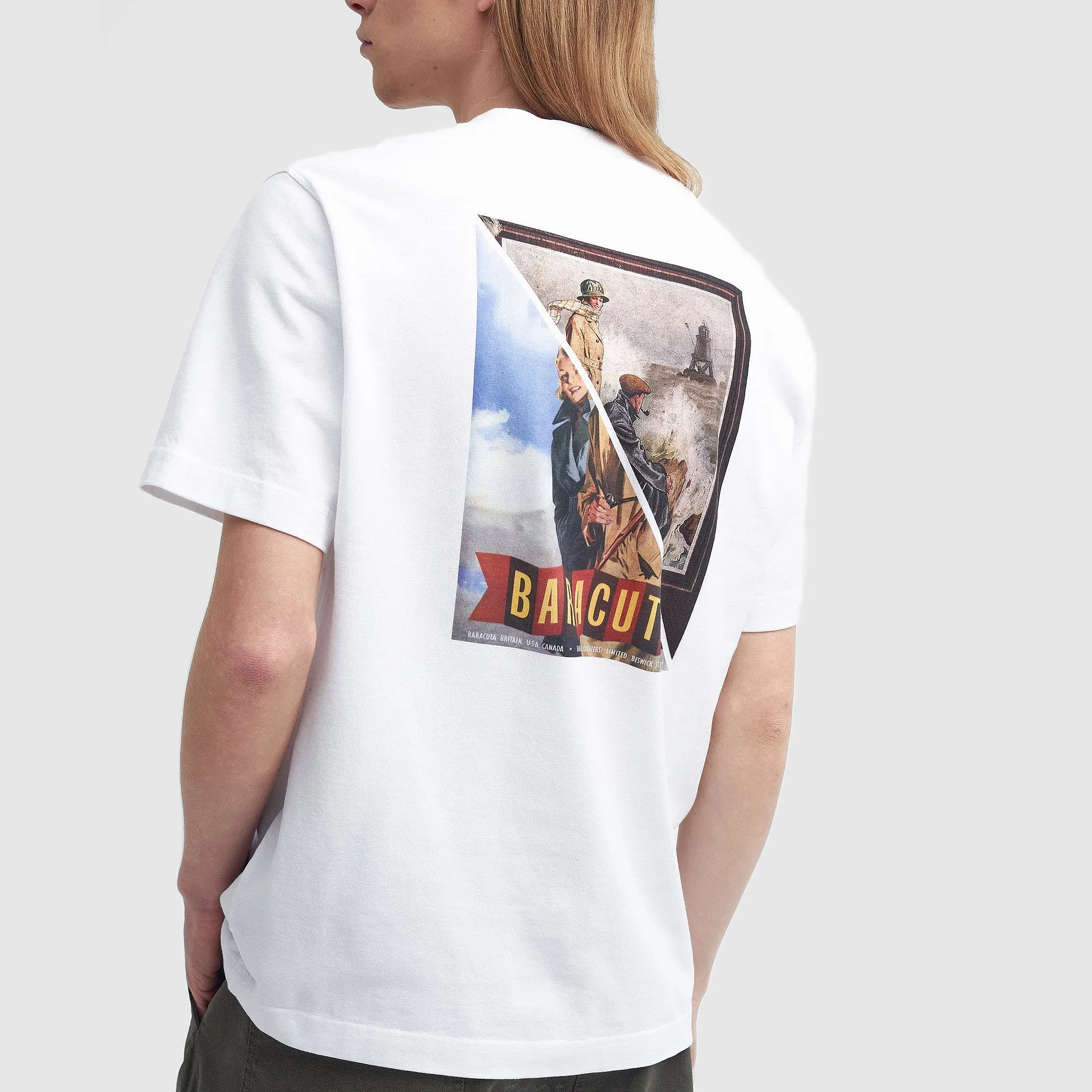 Baracuta x Barbour Archive Relaxed Crew Neck Printed T-Shirt sold by DeeCee style product image thumbnail 2
