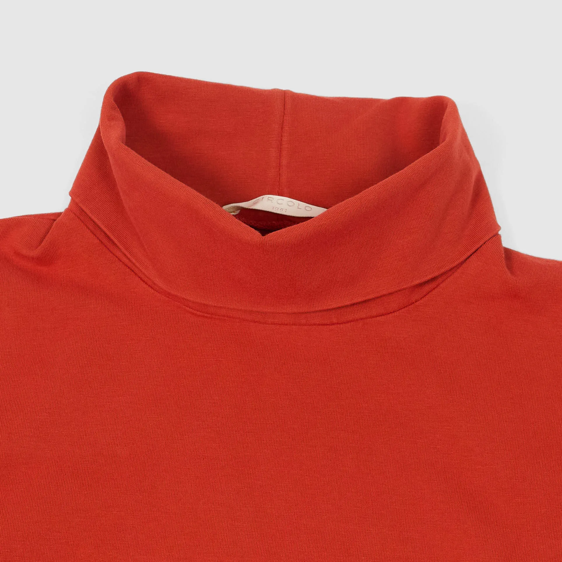 Circolo 1901 Ladies Long Sleeve Turtleneck Sweatshirt sold by DeeCee style product image thumbnail 2