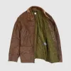 Double RL Shearling Collar Leather Car Coat sold by DeeCee style