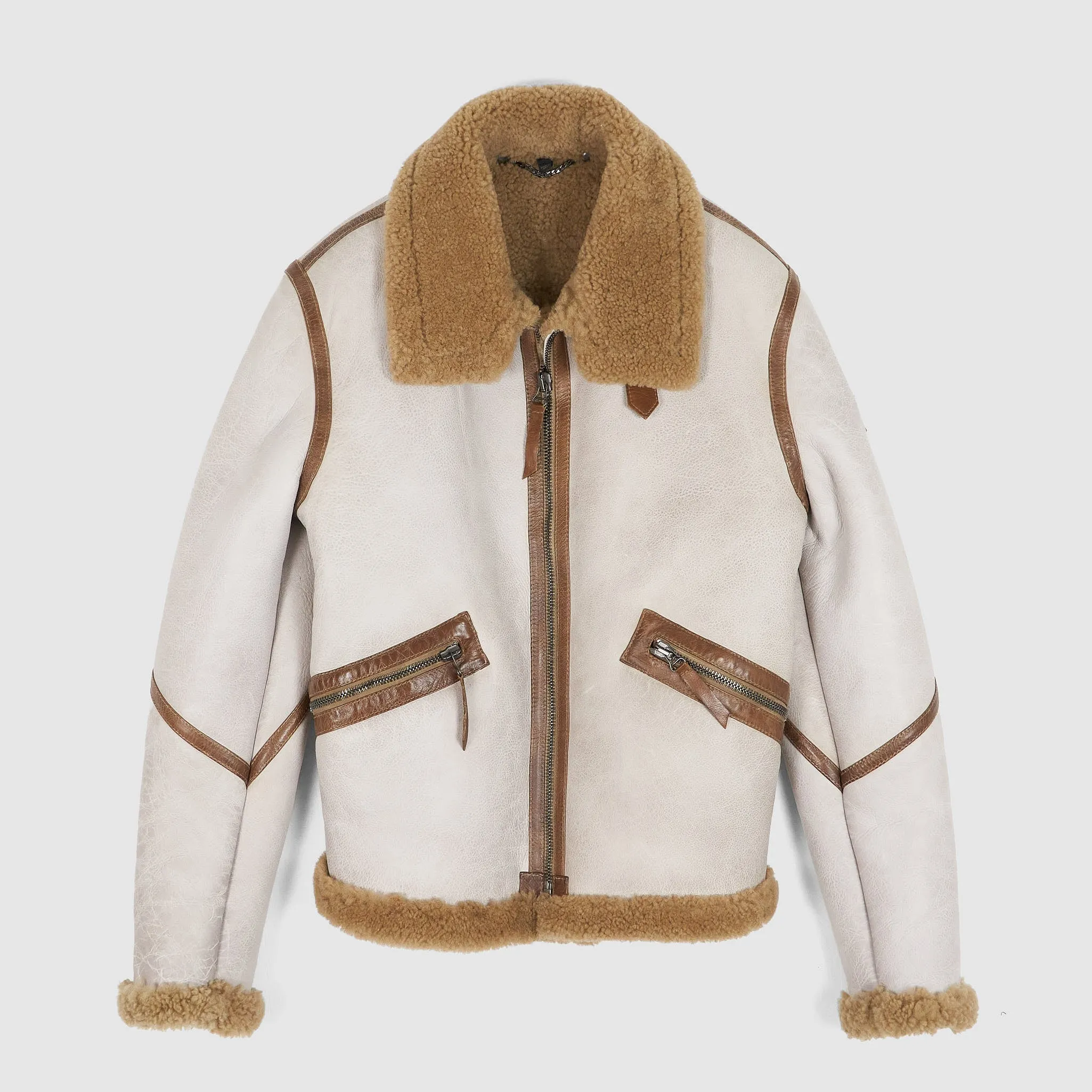 Belstaff Aviator Centenary Shearling Bomber Jacket sold by DeeCee style