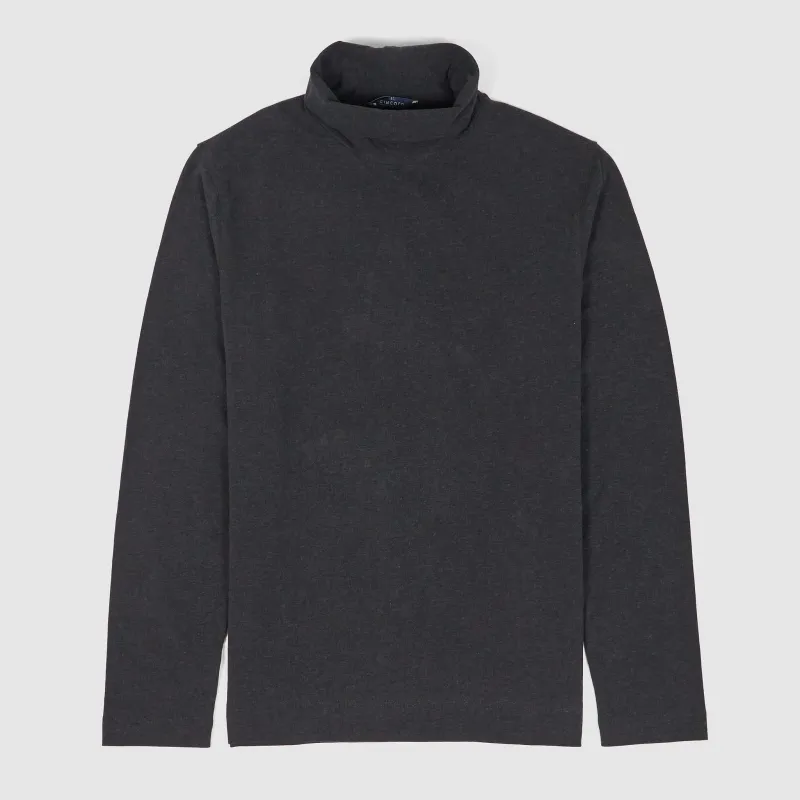 Circolo 1901 Long Sleeve  Cotton Roll-Neck Shirt sold by DeeCee style