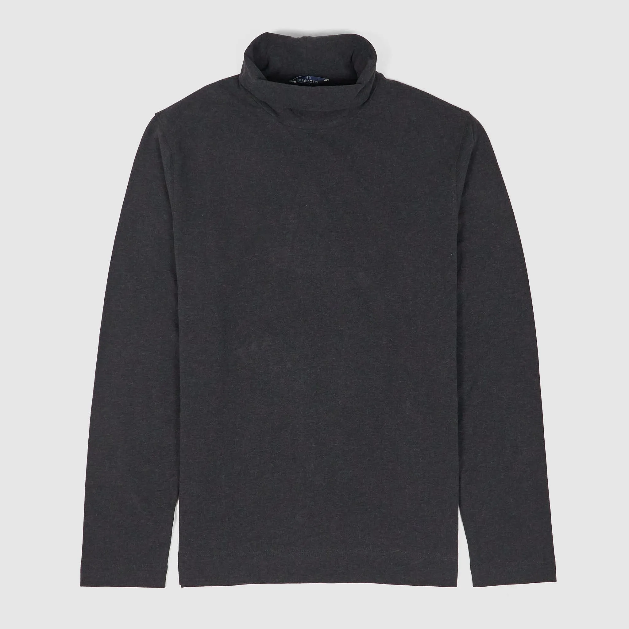 Circolo 1901 Long Sleeve Cotton Roll-Neck Shirt sold by DeeCee style