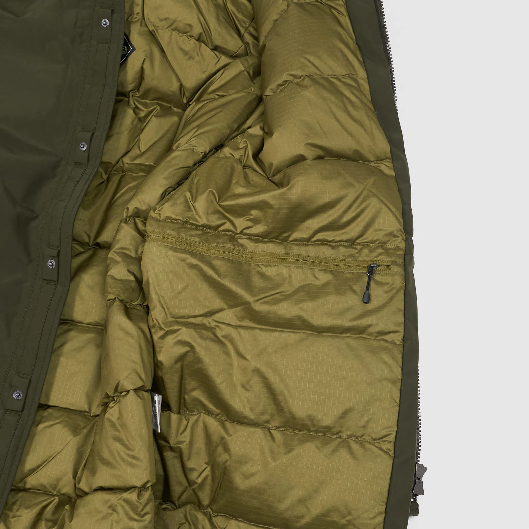 Nanamica Padded Gore-Tex Hooded Fishtail Down Parka sold by DeeCee style product image thumbnail 4