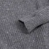 Inis Meáin Boat Builder Merino Cashmere Knitted Roll-Neck Jumper sold by DeeCee style