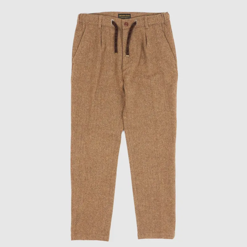 East Harbour Surplus Herringbone Wool Relaxed Chino Pants sold by DeeCee style