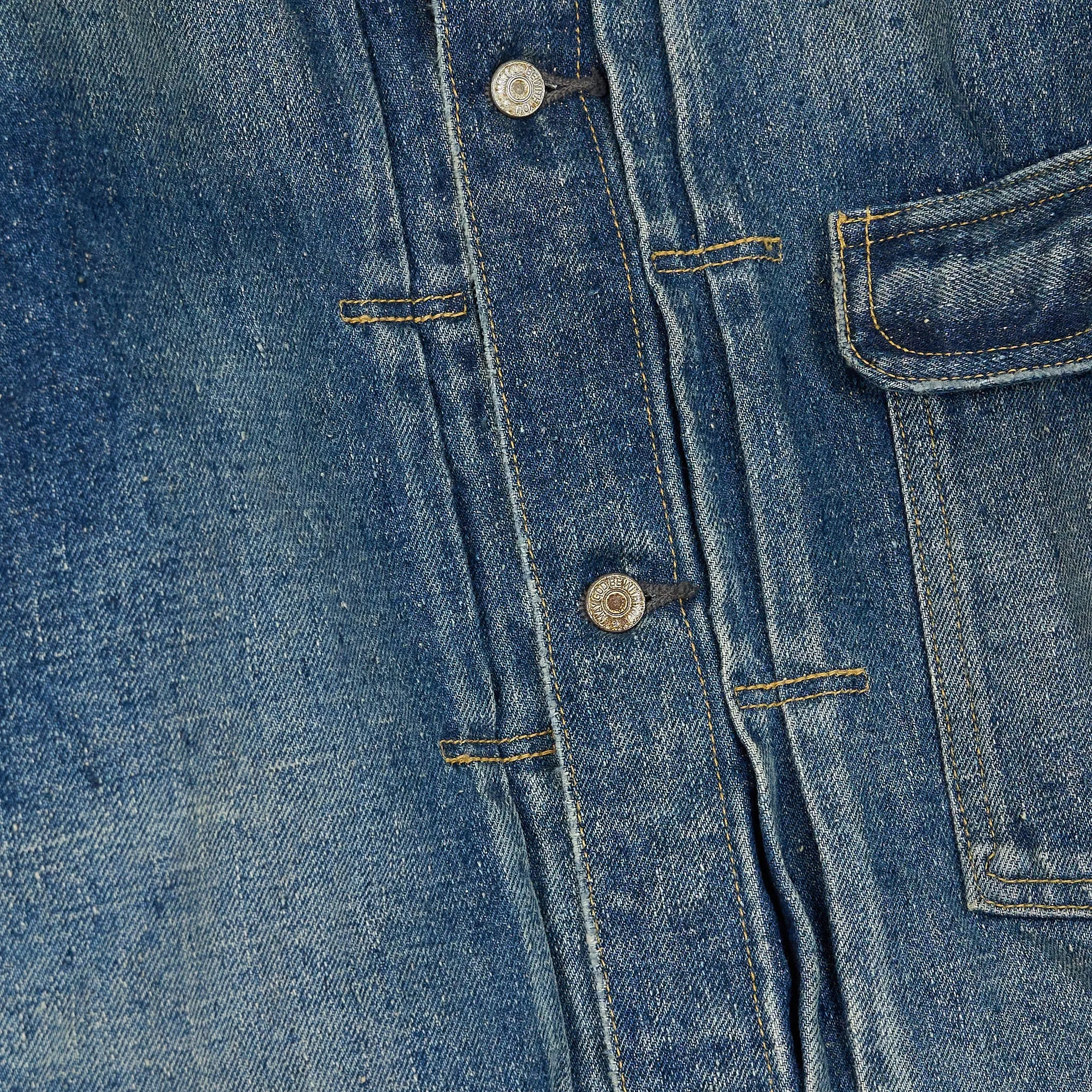 Junya Watanabe MAN x New Manual Hard Washed Type 1 Jeans Jacket sold by DeeCee style product image thumbnail 4