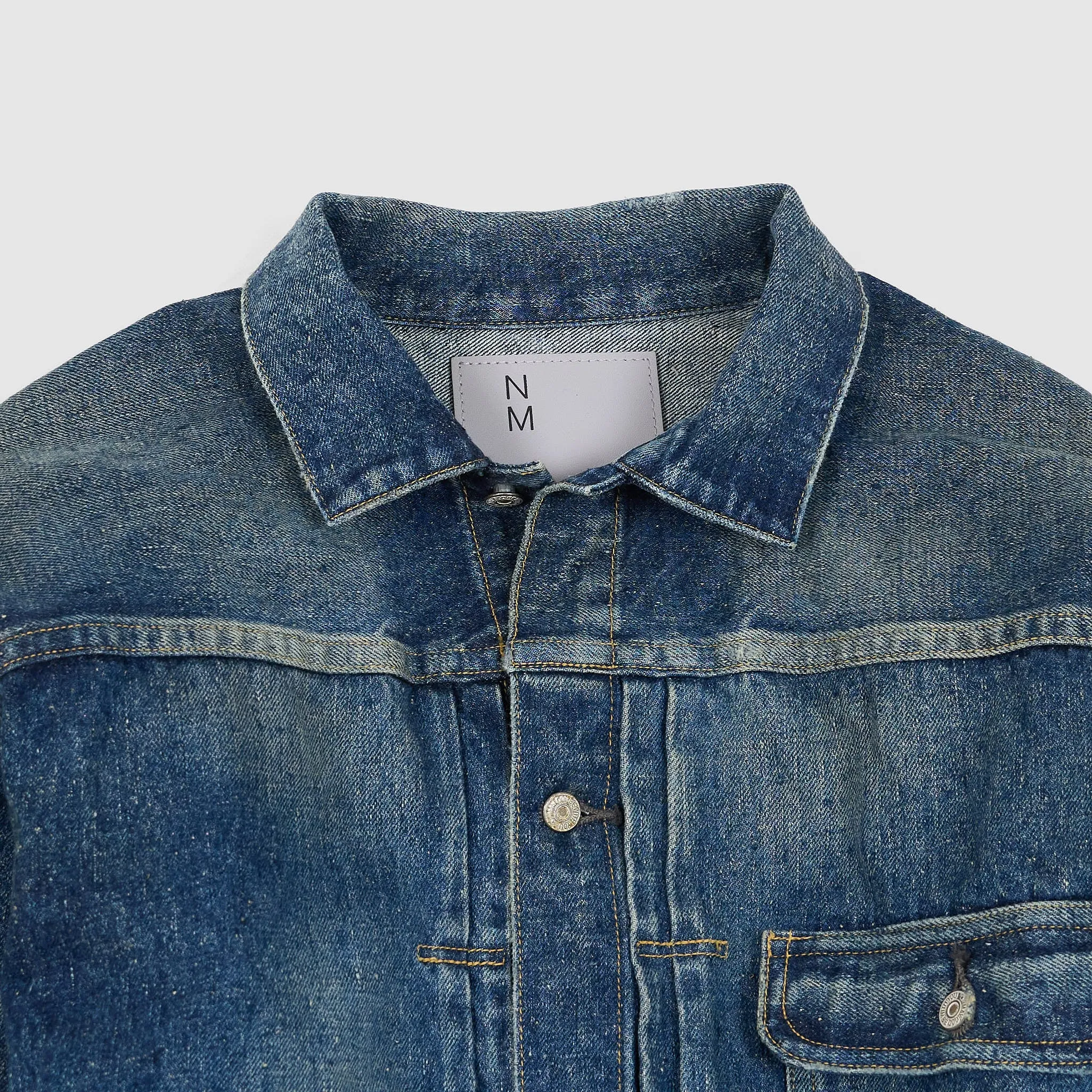 Junya Watanabe MAN x New Manual Hard Washed Type 1 Jeans Jacket sold by DeeCee style product image thumbnail 3