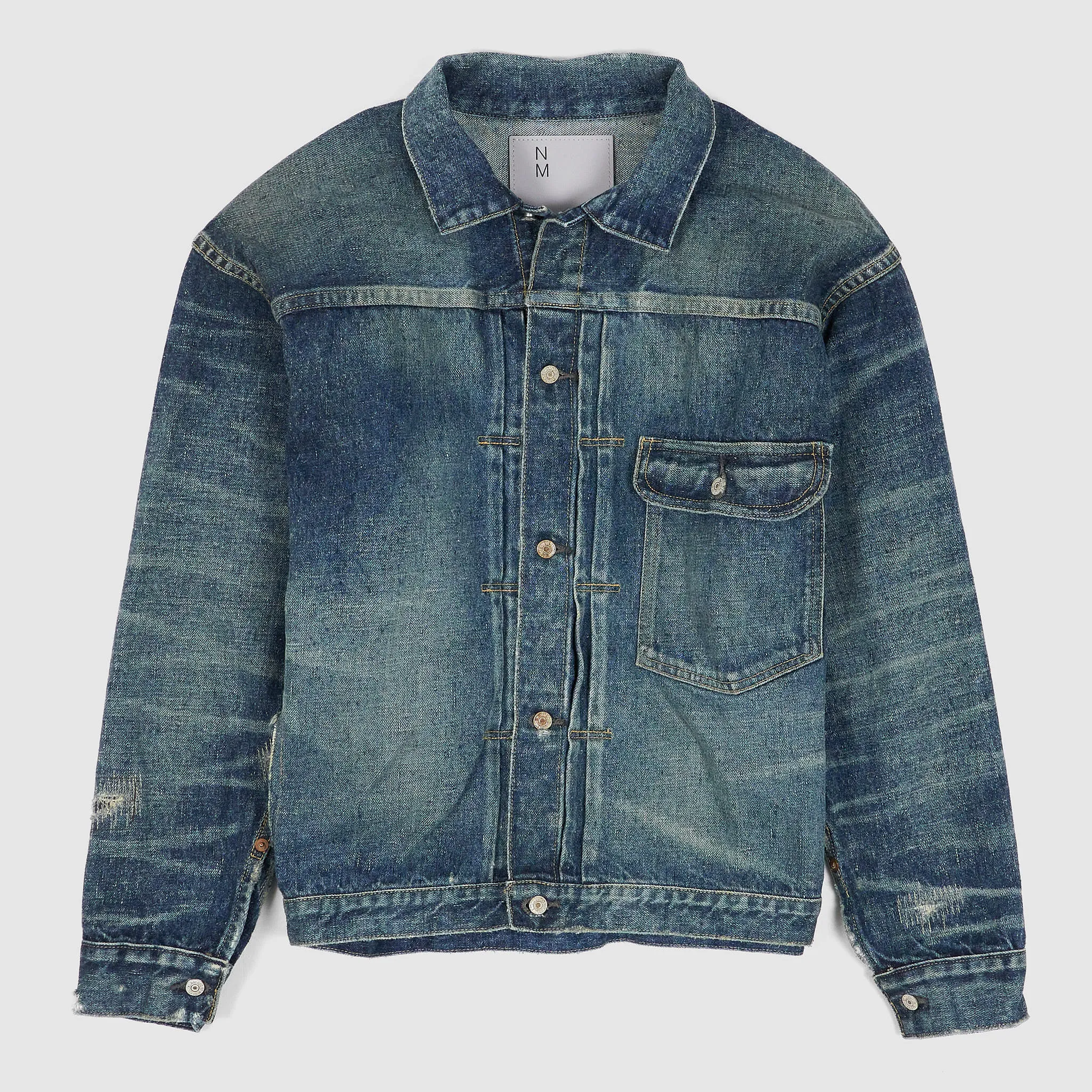 Junya Watanabe MAN x New Manual Hard Washed Type 1 Jeans Jacket sold by DeeCee style