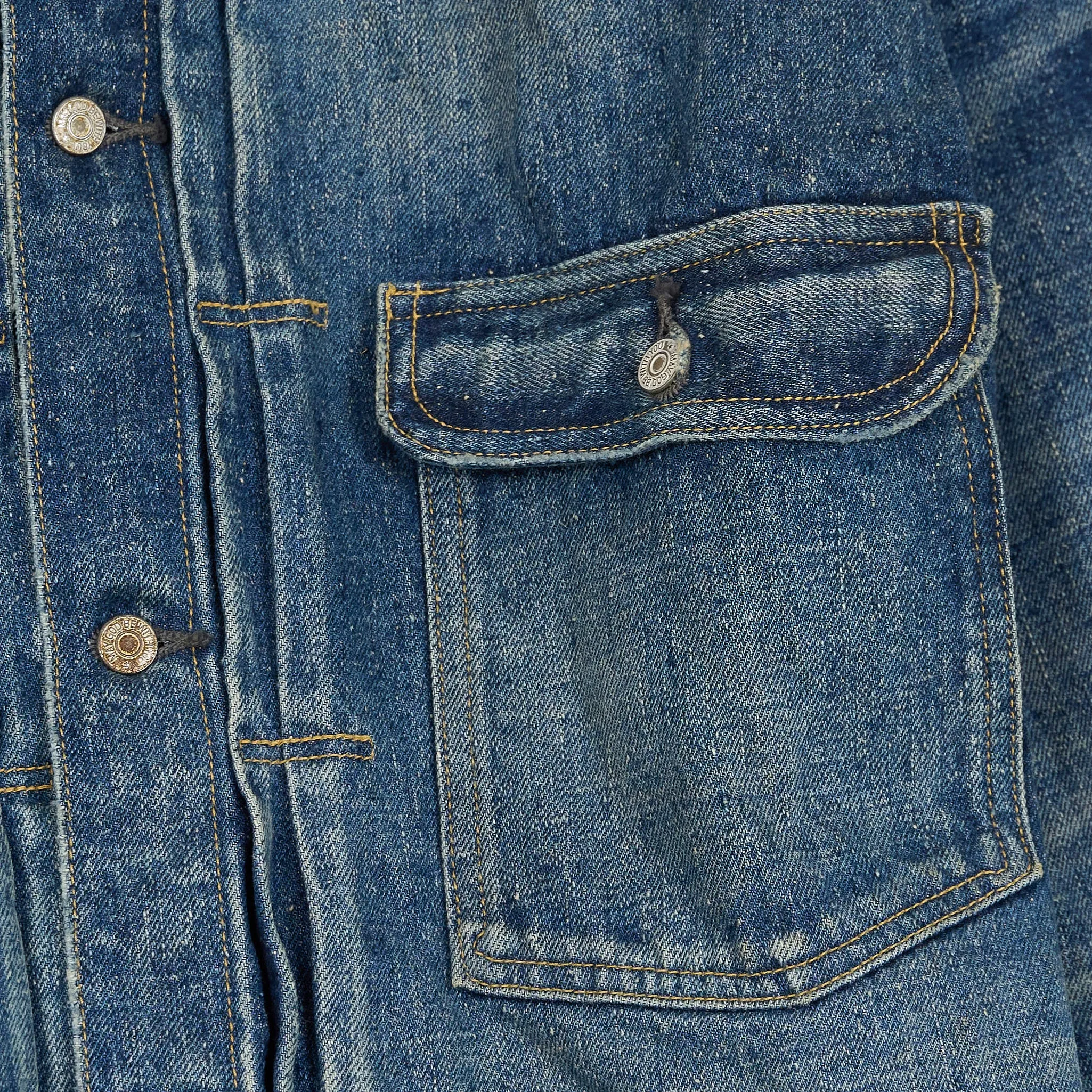 Junya Watanabe MAN x New Manual Hard Washed Type 1 Jeans Jacket sold by DeeCee style product image thumbnail 5