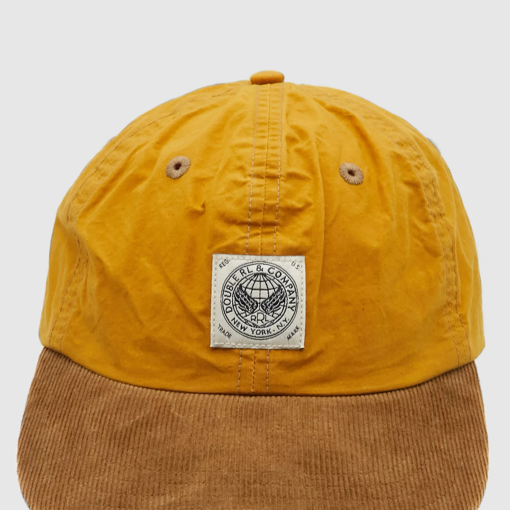 Double RL Baseball Corduroy-Bill Sportsman Cap sold by DeeCee style product image thumbnail 3